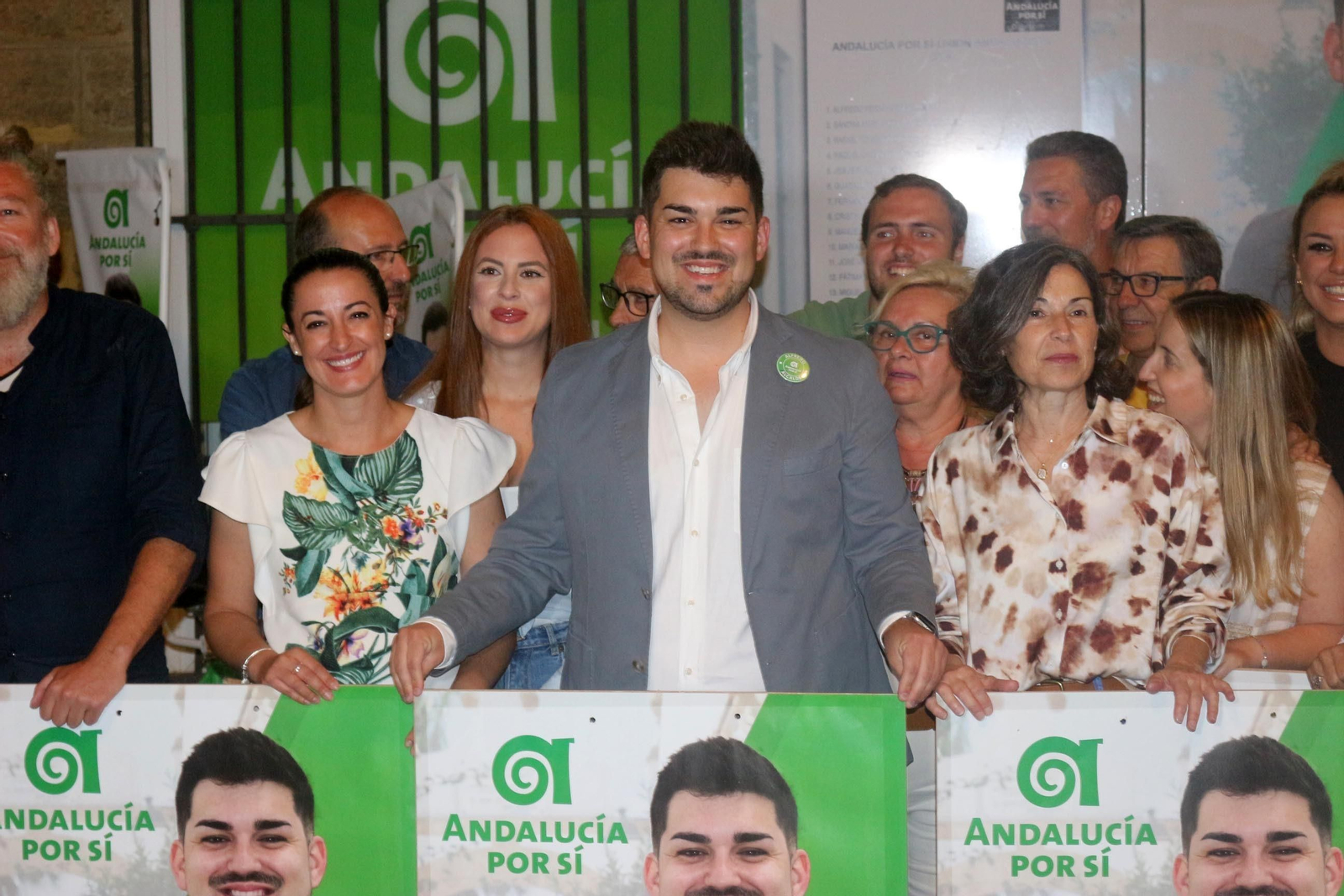 Las imágenes del comienzo de la campaña electoral en Puerto Real