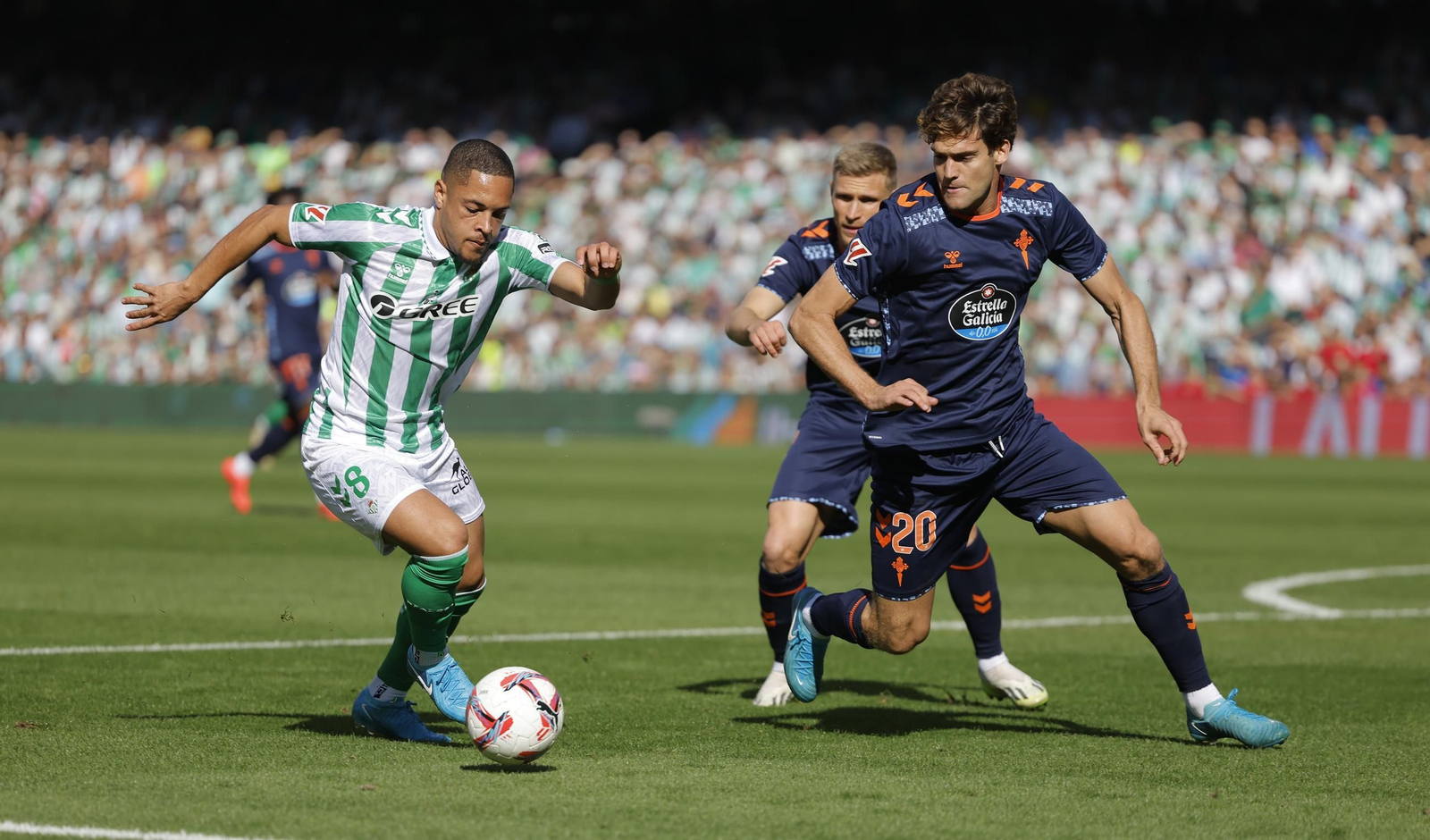 Las fotos del Betis - Celta