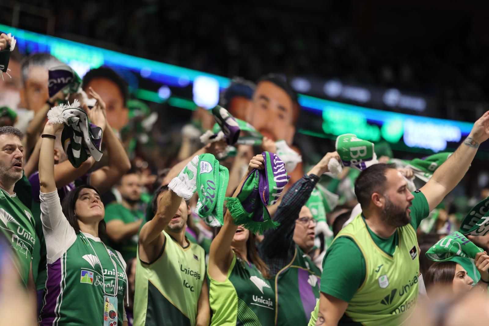 Unicaja-Real Madrid, en fotos