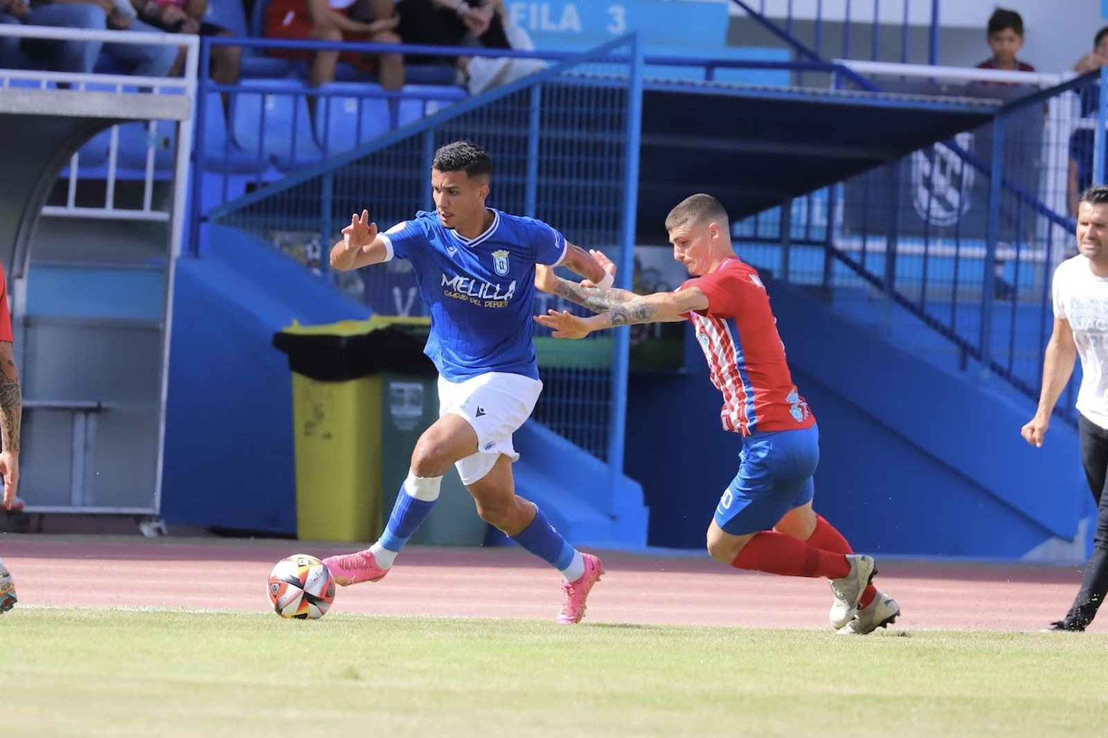 Las fotos de la victoria del Algeciras en Melilla