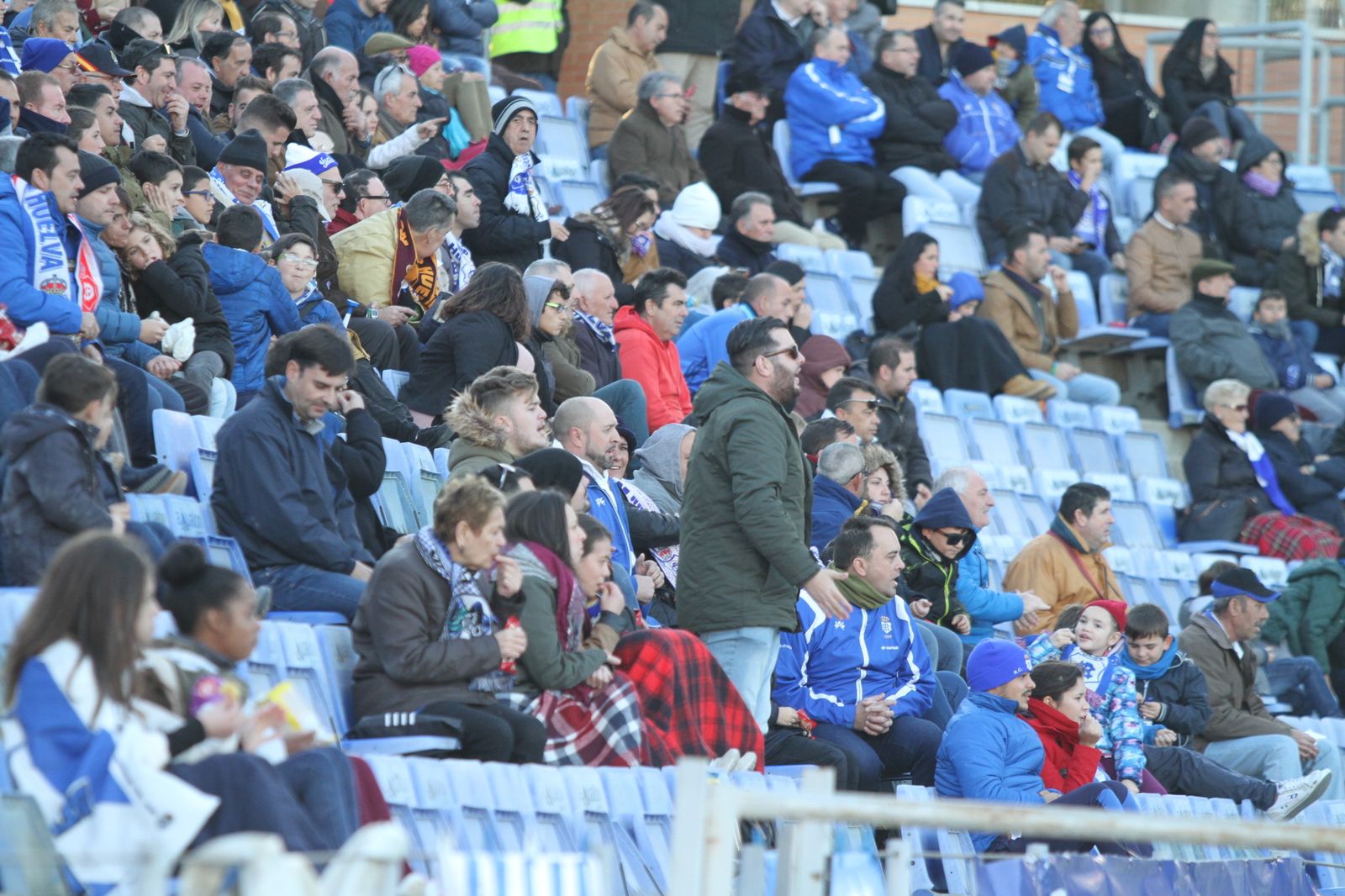 Imágenes del partido entre el Recreativo de Huelva y Jumilla