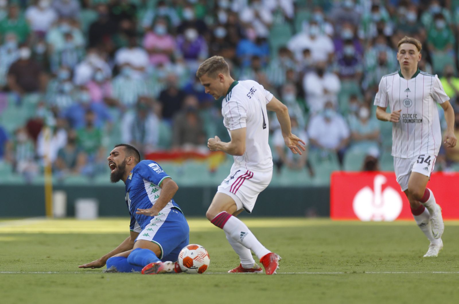 Las imágenes del Betis- Celtic