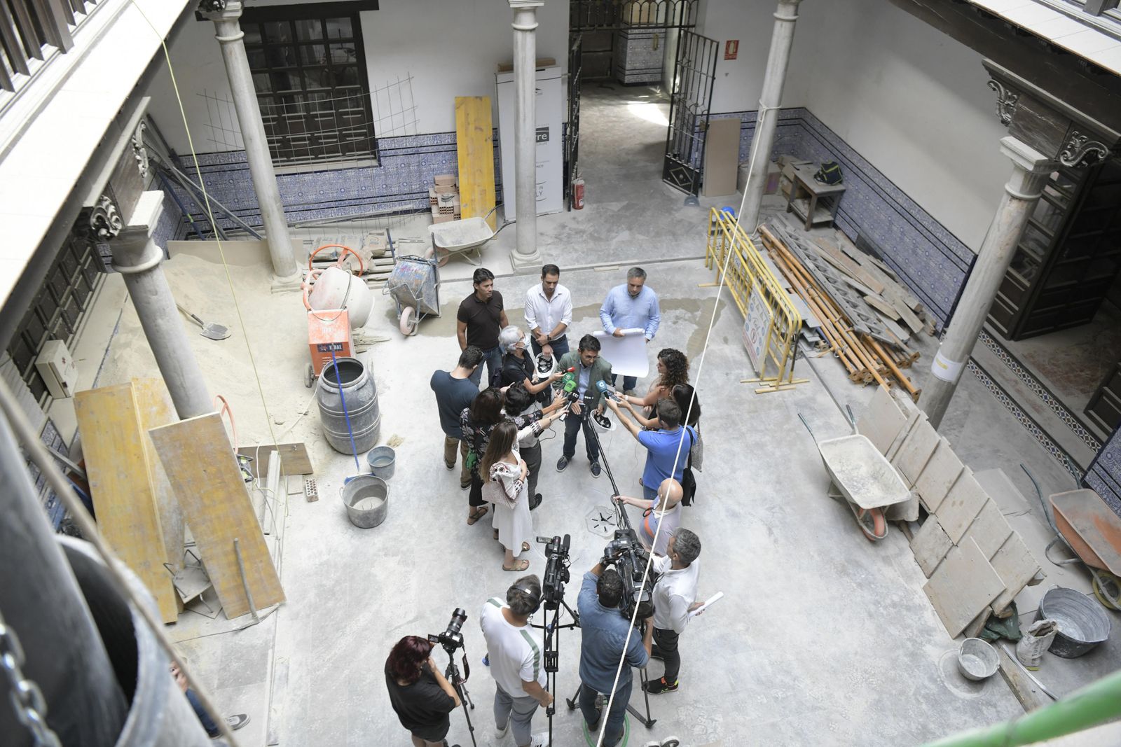 Se está mejorando la accesibilidad del inmueble.