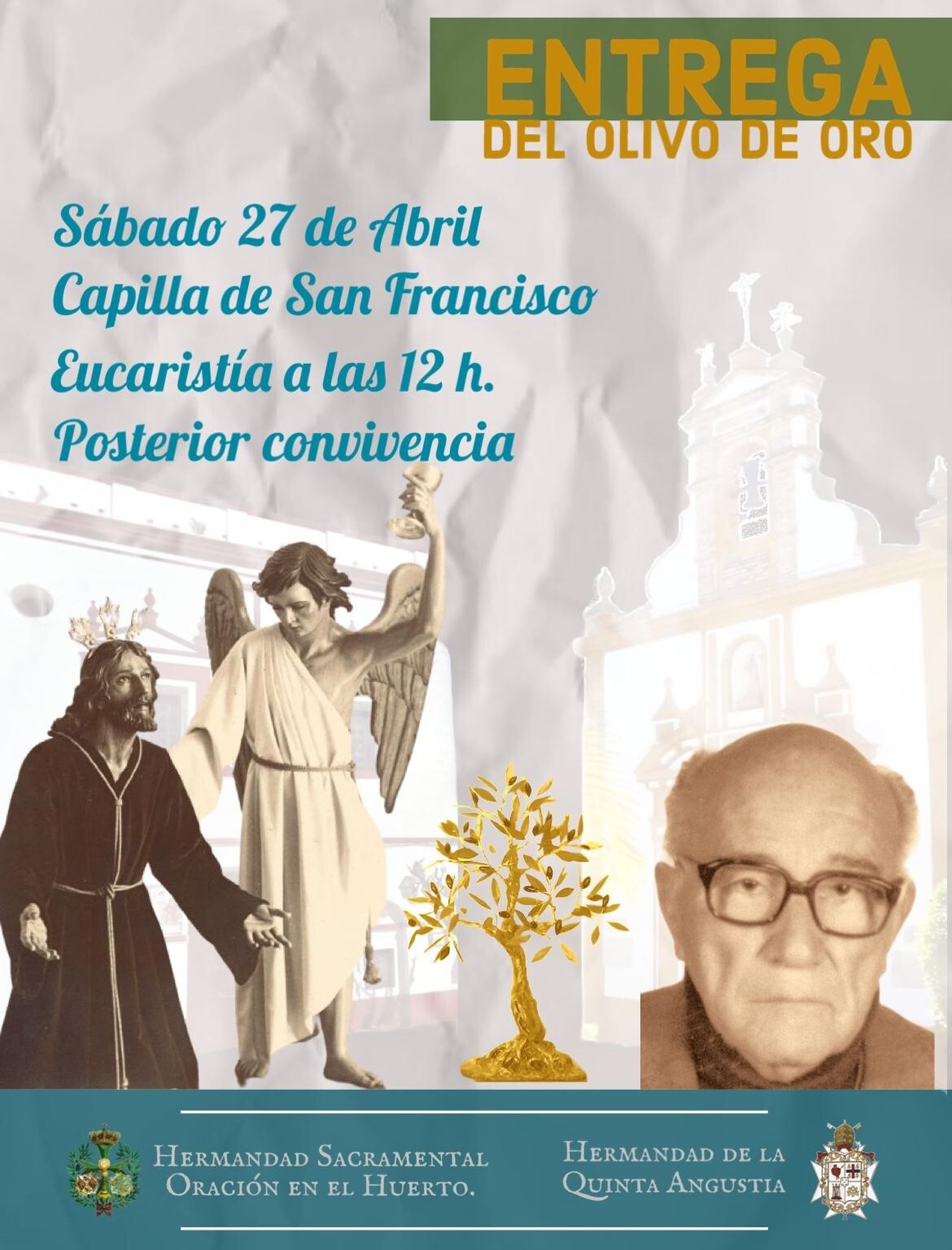 Cartel de la entrega del Olivo de Oro