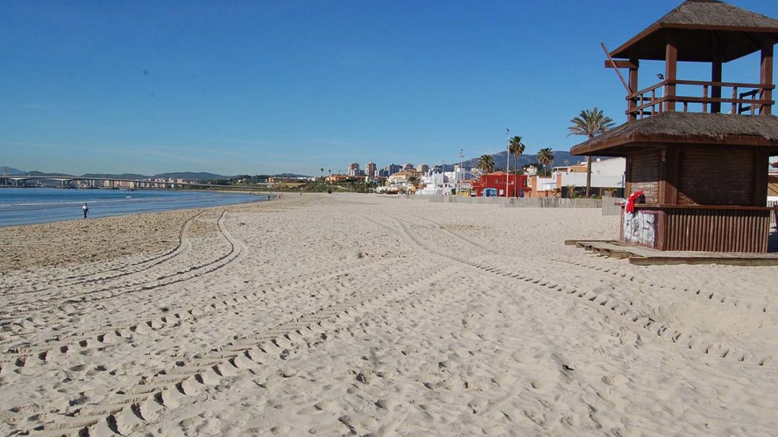La playa del Rinconcillo.