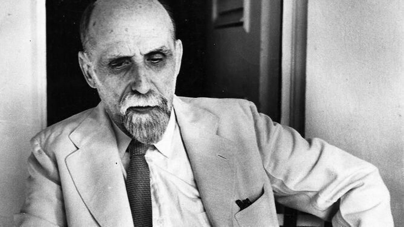 Juan Ramón Jiménez (Moguer, Huelva, 1881-San Juan de Puerto Rico, 1958) en 1951