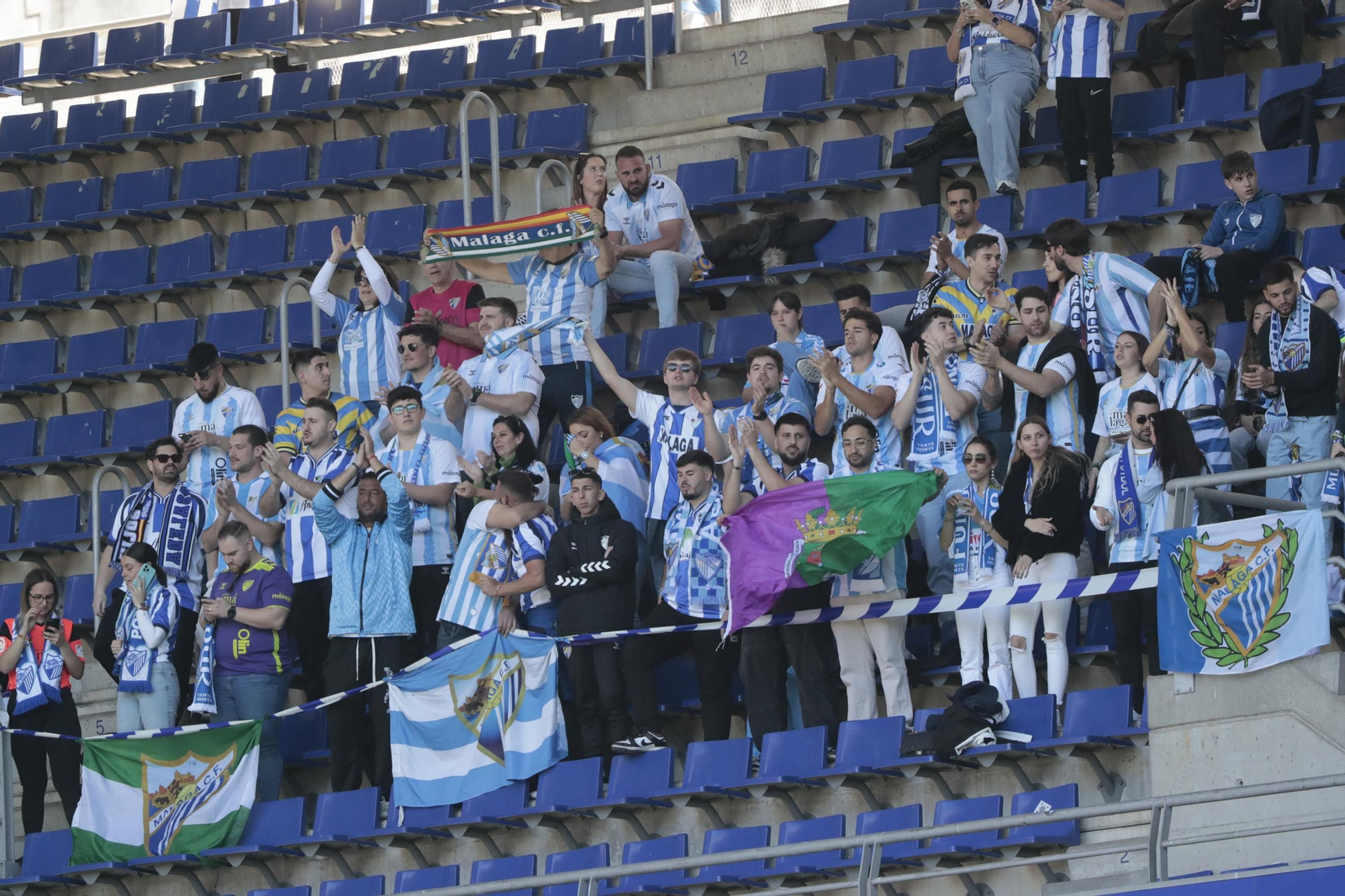 El Real Oviedo-Málaga CF, en fotos
