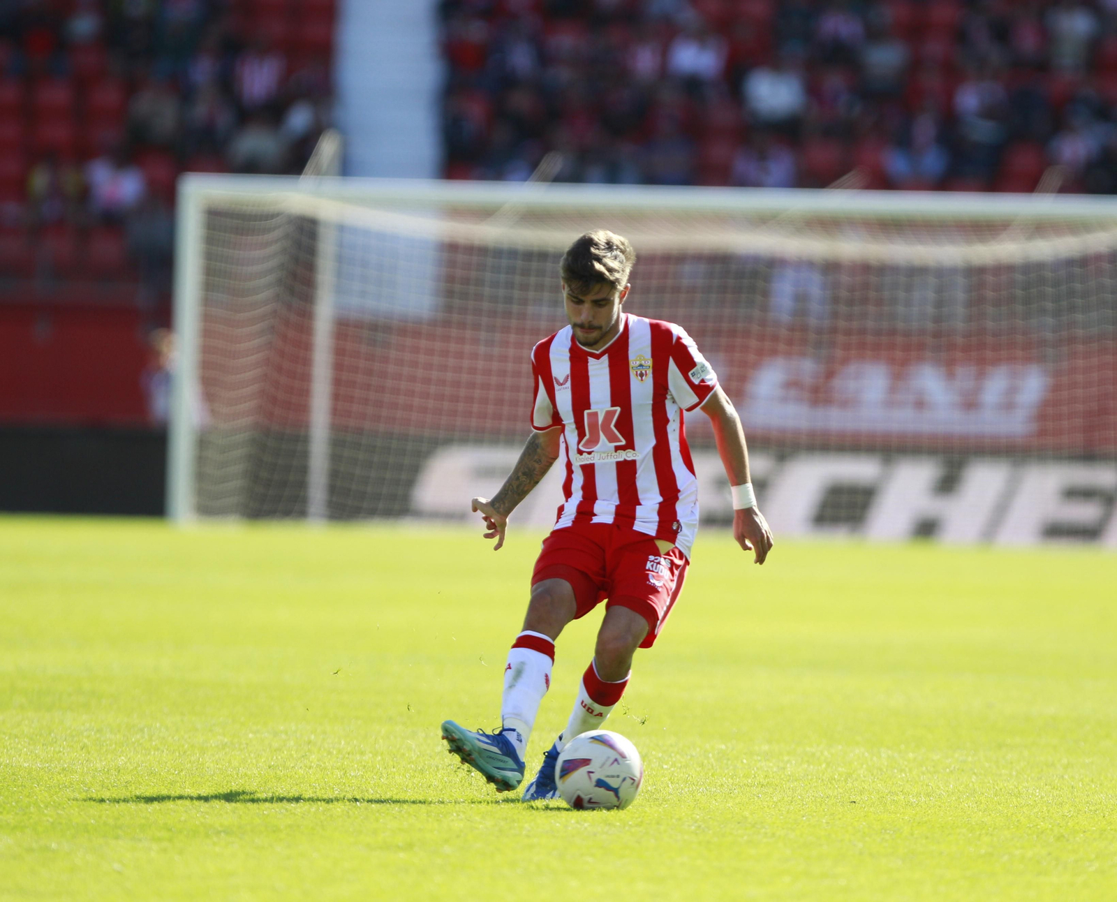 Imágenes del partido U.D. Almería-U.D. Las Palmas