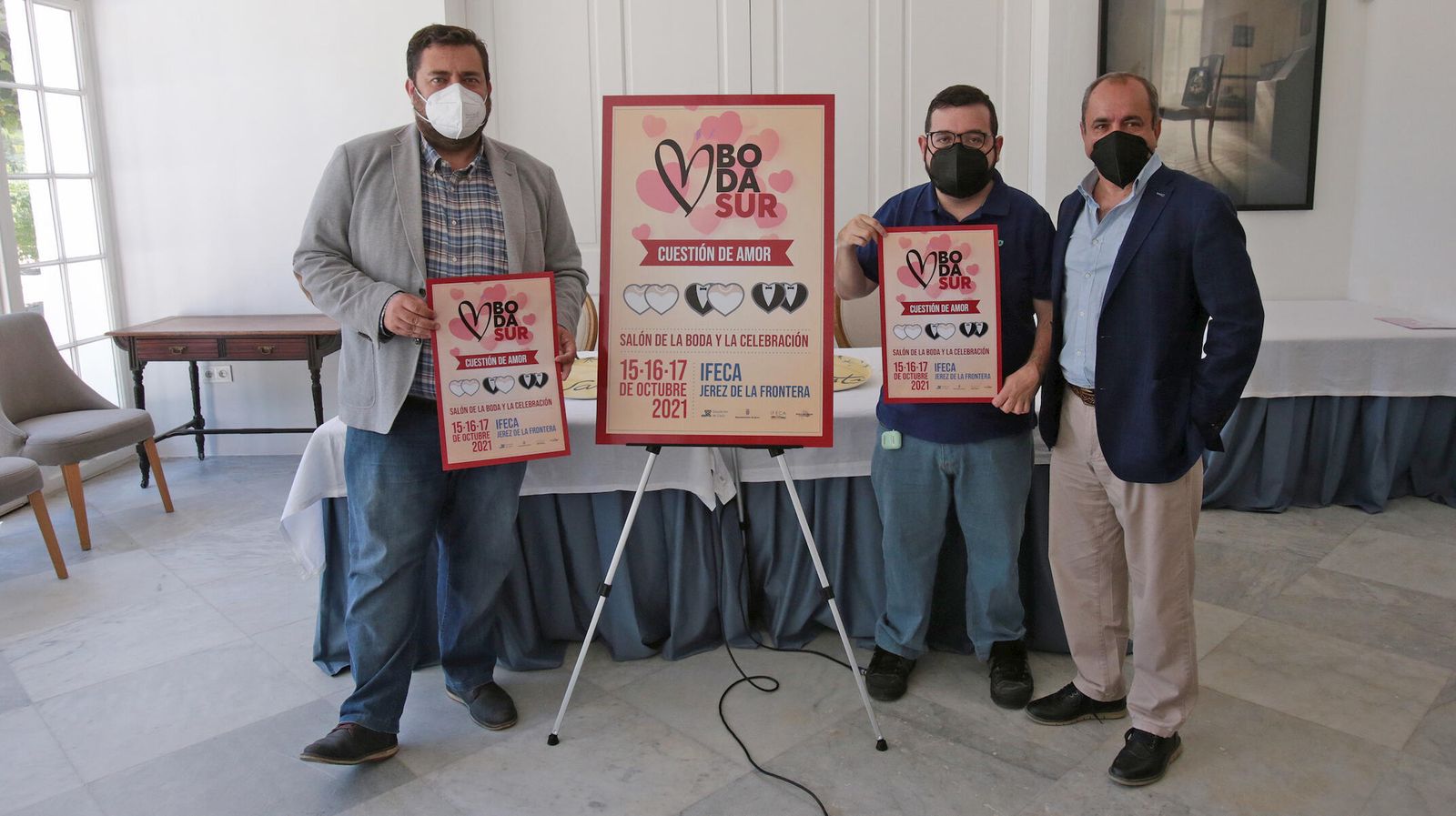 Imagen del acto de presentación de la 16ª edición de Bodasur.