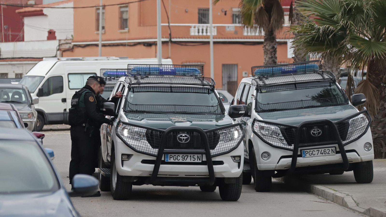 Imágenes de la macrooperación antidroga de la Guardia Civil en La Línea