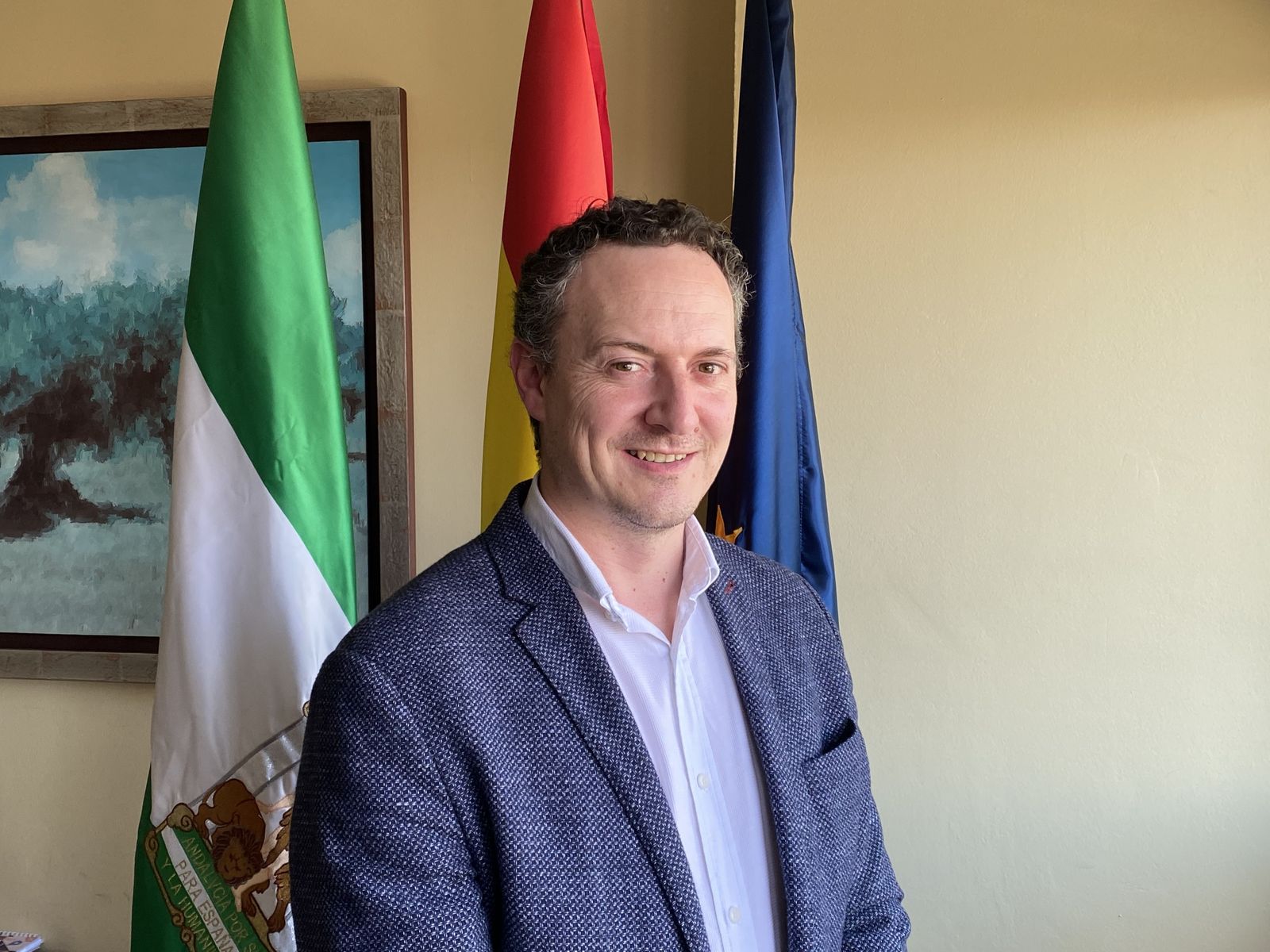 Juan Ramón Pérez, durante la presentación del programa.