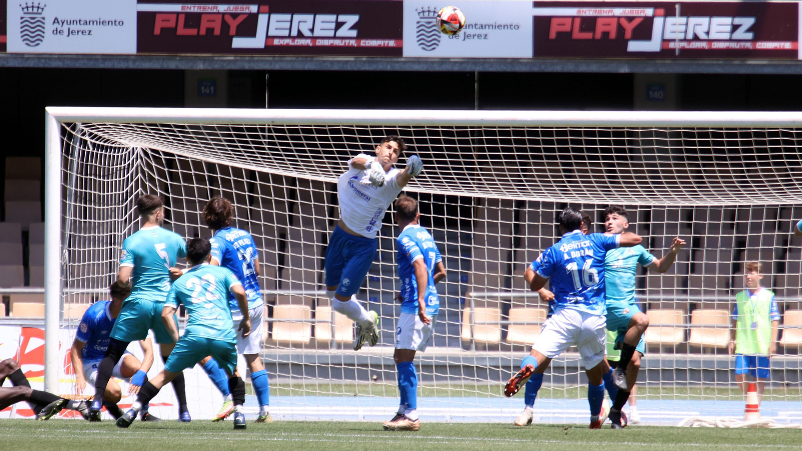 Último partido de liga del Xerez DFC - CD Pozoblanco en Chapín