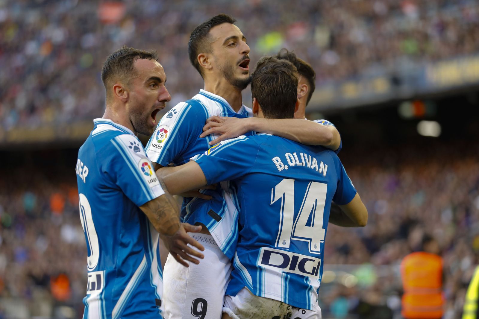 Las fotos del Barcelona - Espanyol