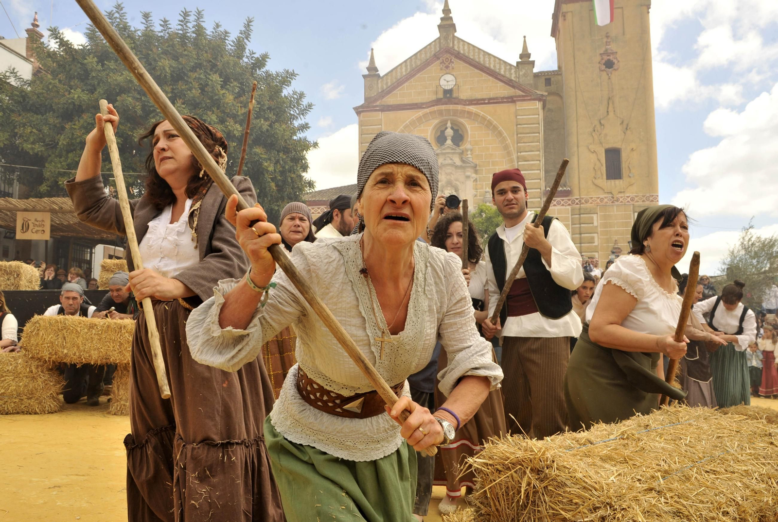 Imagen de archivo de uno de los momentos de la Recreación Histórica 2 de mayo de 1810 de Algodonales