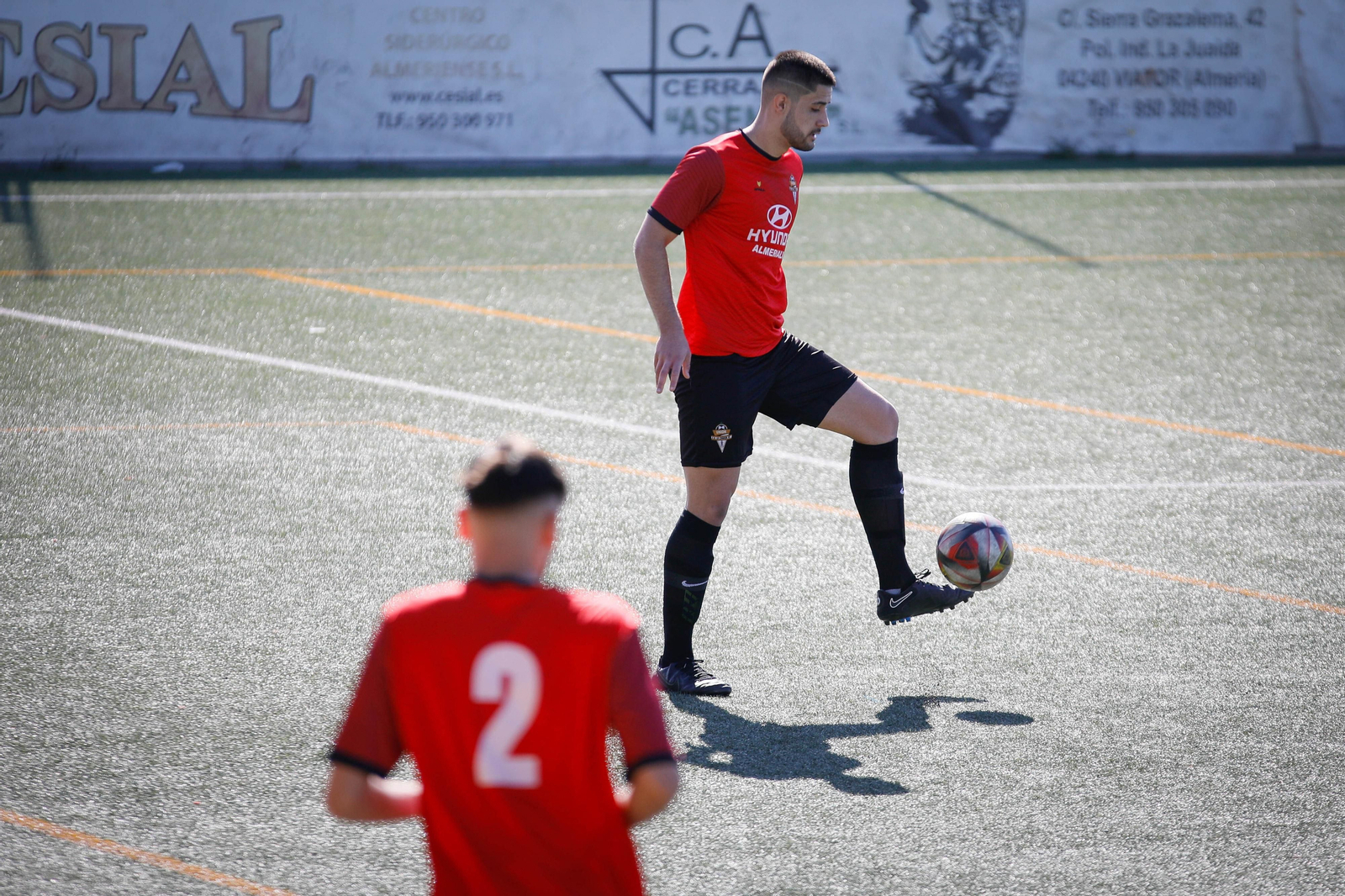 Imágenes del partido entre la Cañada y el Sporting Atlético
