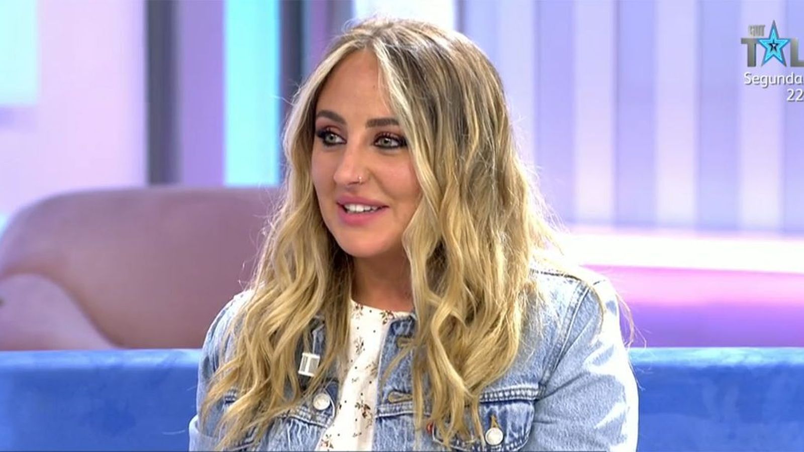 Rocío Flores, en el plató de 'El programa de AR'.