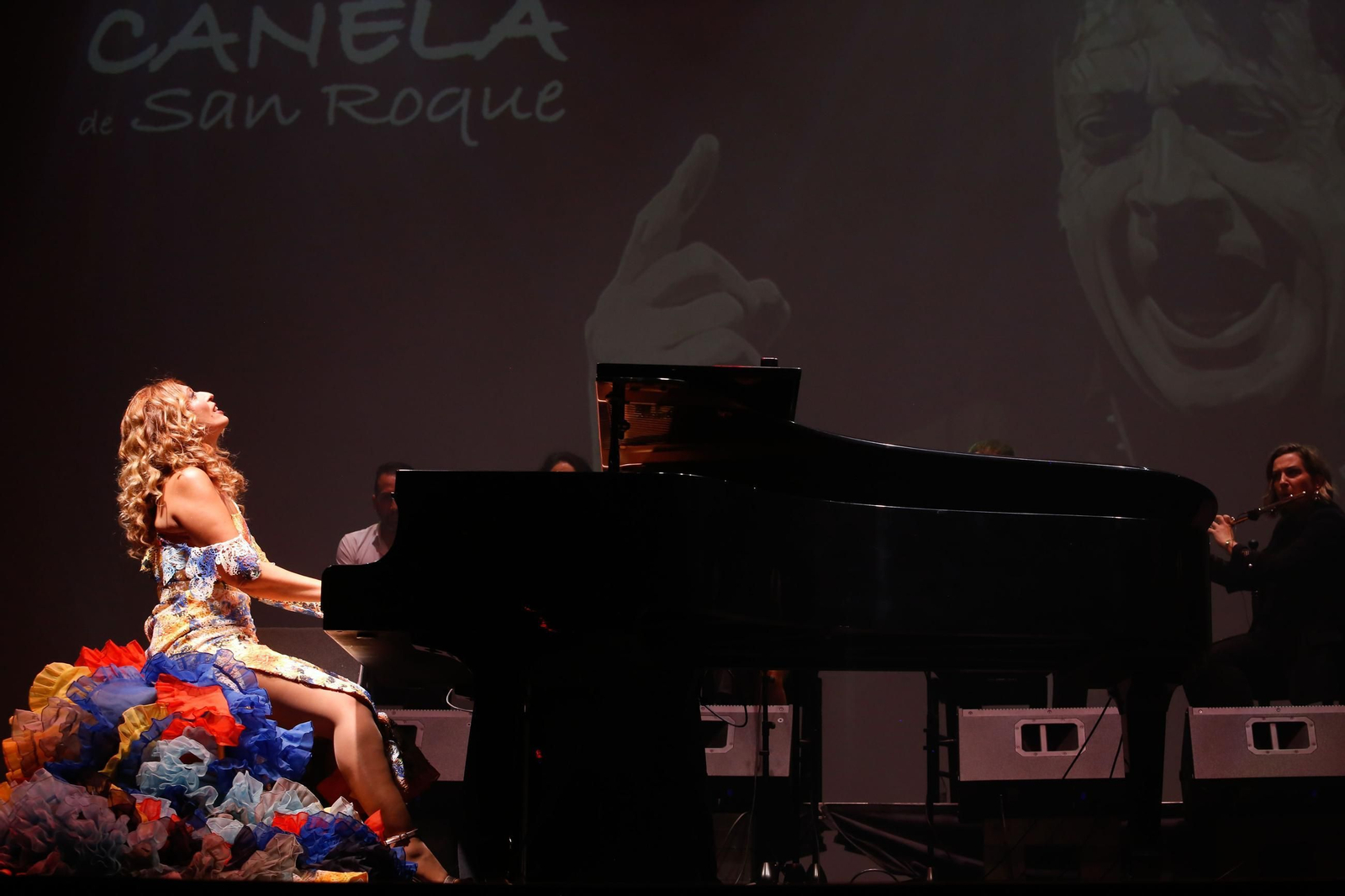 Fotos del recital de piano de Diego Amador y Reina Gitana en la Bienal Canela de San Roque