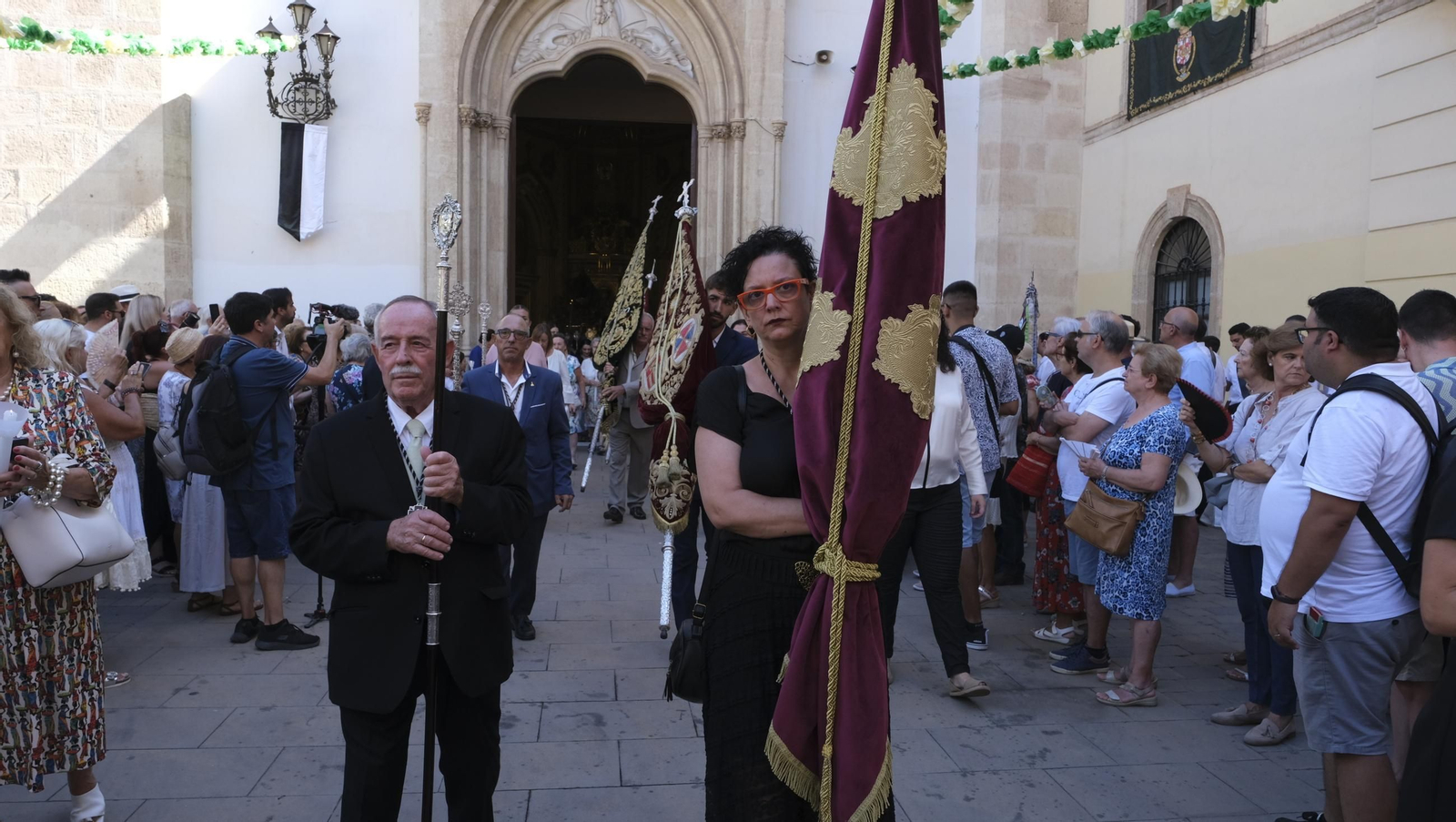 Traslado de la Virgen del Mar a la Catedral de Almería, en imágenes