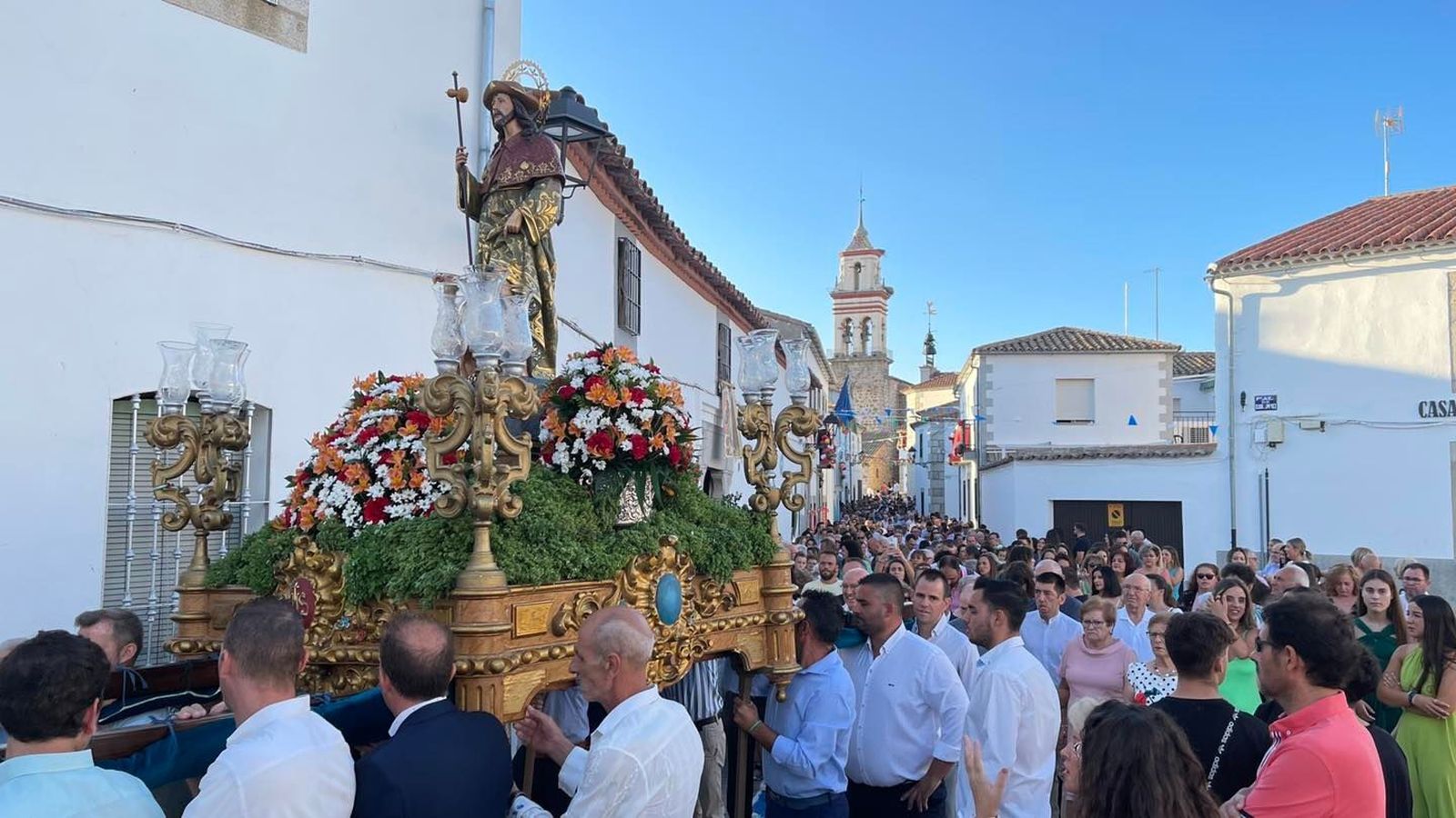 Las mejores imágenes de la celebración de San Roque en Dos Torres