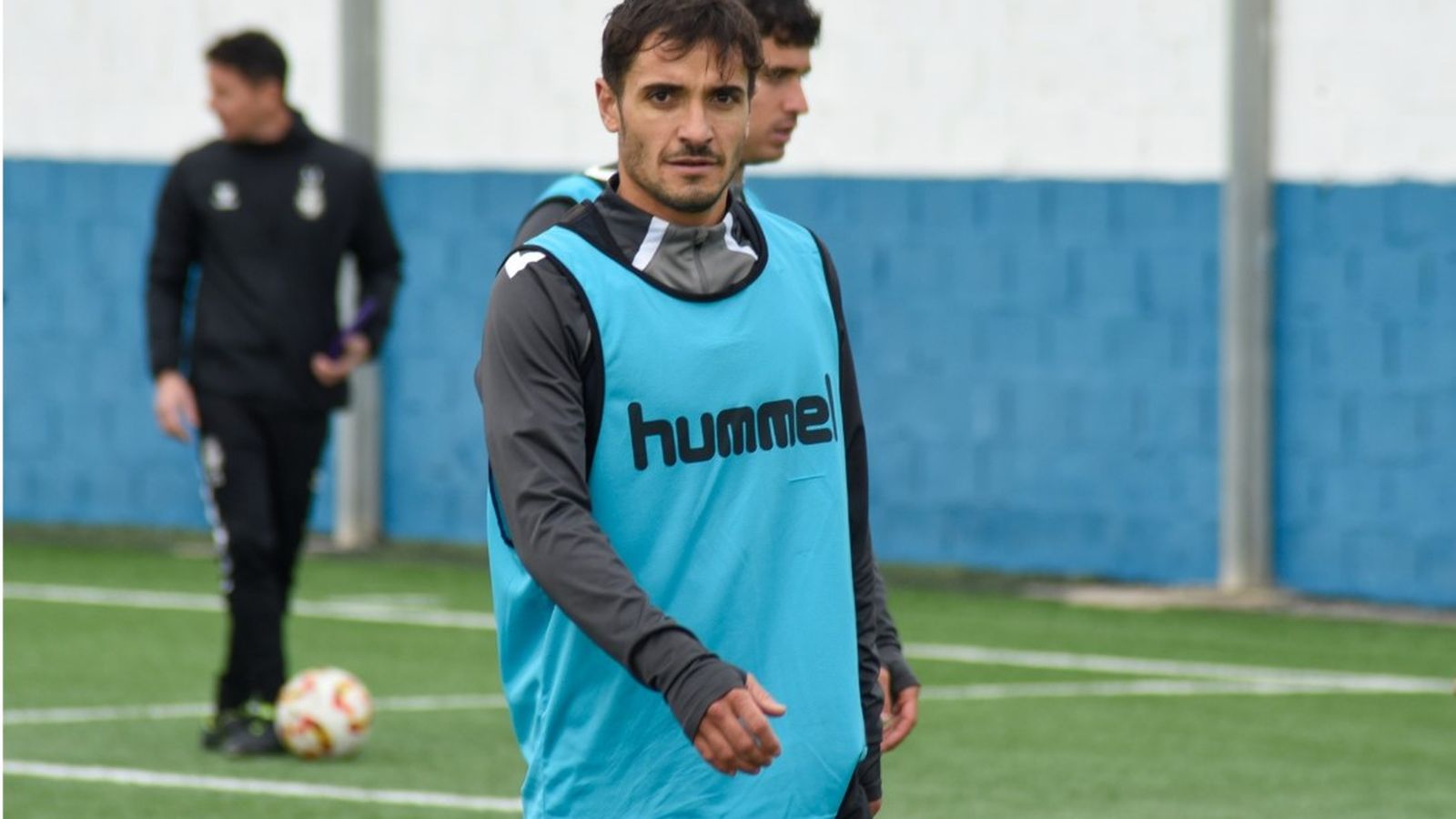 Tomás Lanzini, en una sesión de trabajo