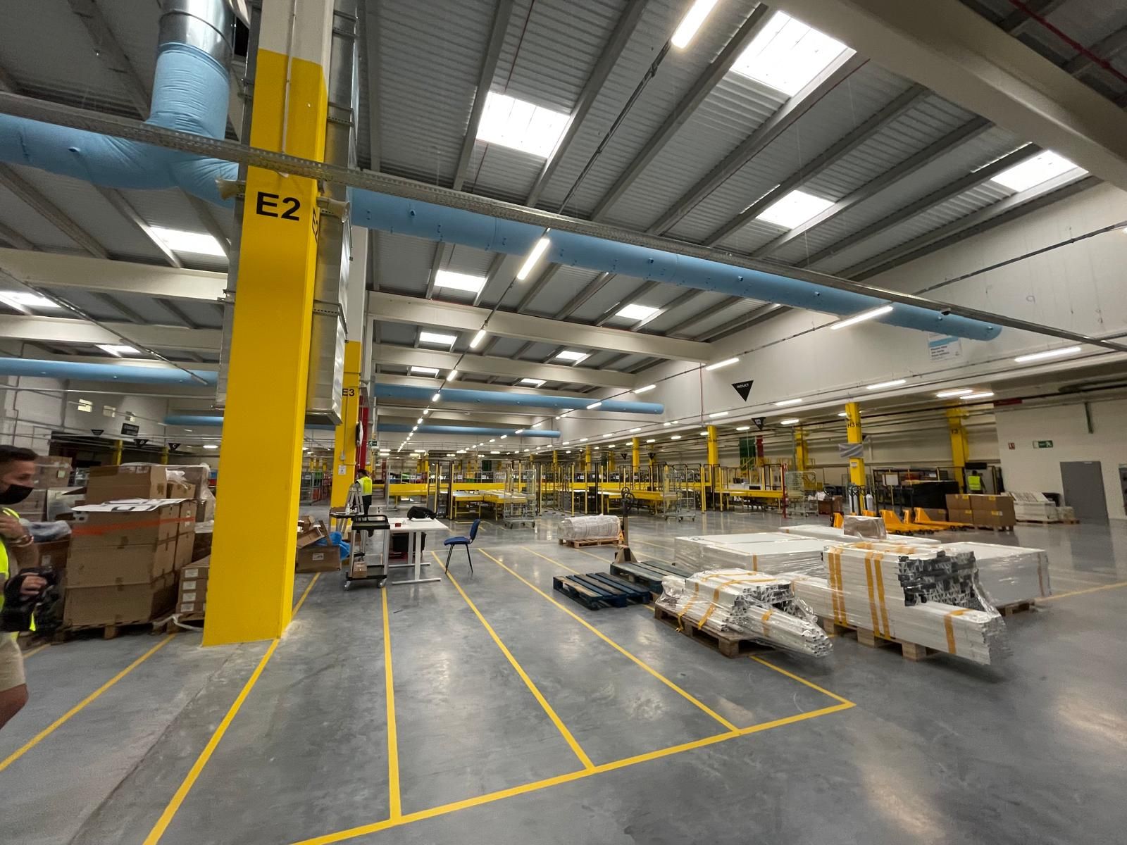 Una imagen de la sede de Amazon en El Puerto.