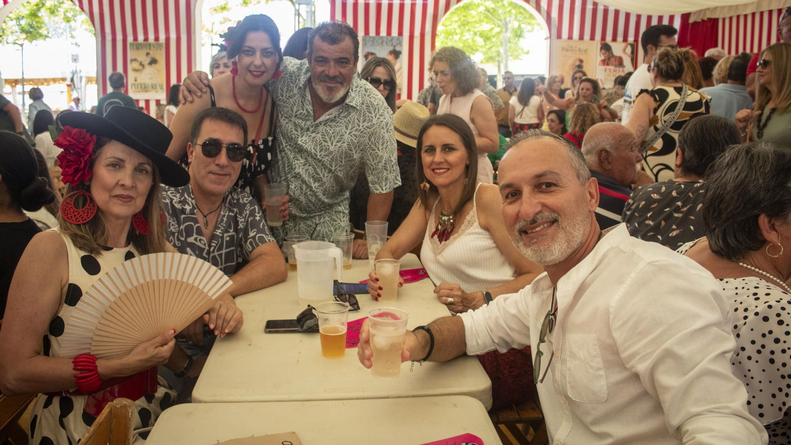 Búscate en las imágenes del viernes en la feria de Puerto Real