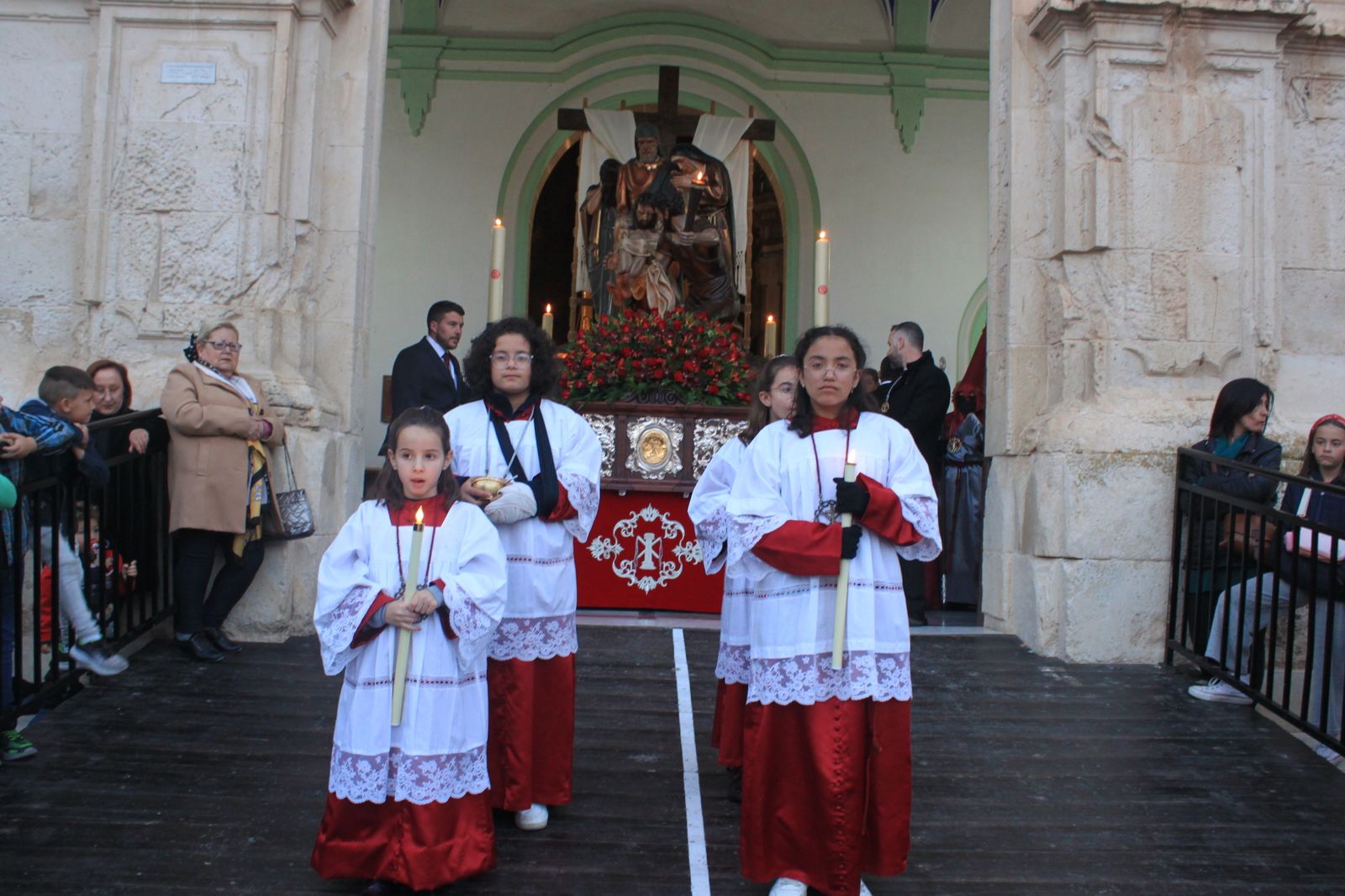 La procesión del Viernes Santo en Vélez-Rubio, en imágenes