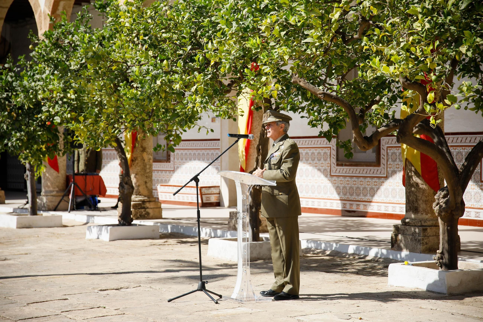 Toma de posesión del coronel José Manuel Lupiani Castellanos, en imágenes