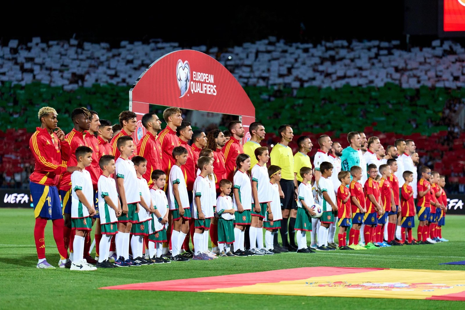 Las mejores fotos del Bulgaria-España