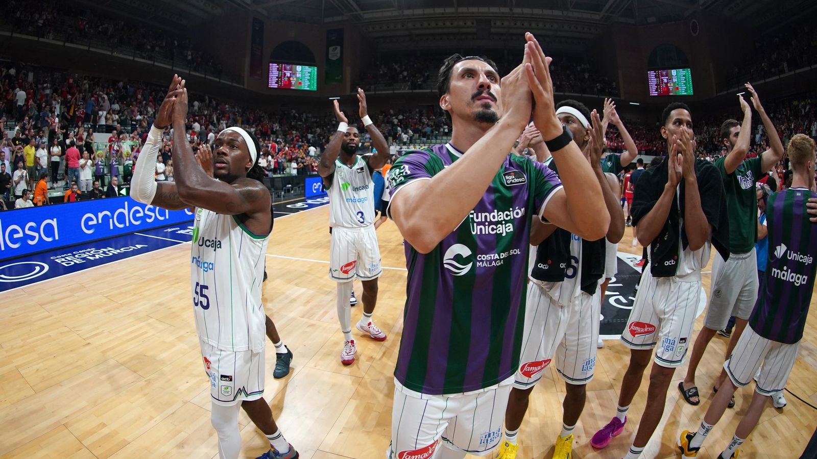 El UCAM Murcia-Unicaja de la Supercopa, en fotos