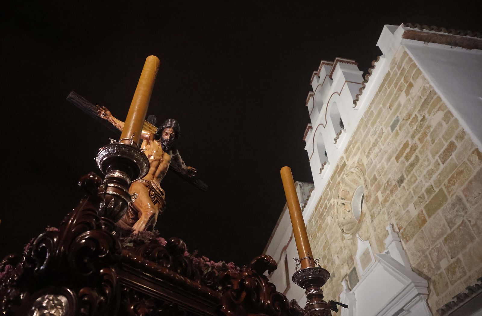 Fotos del Miércoles Santo en Algeciras: Ecce Homo y Buena Muerte