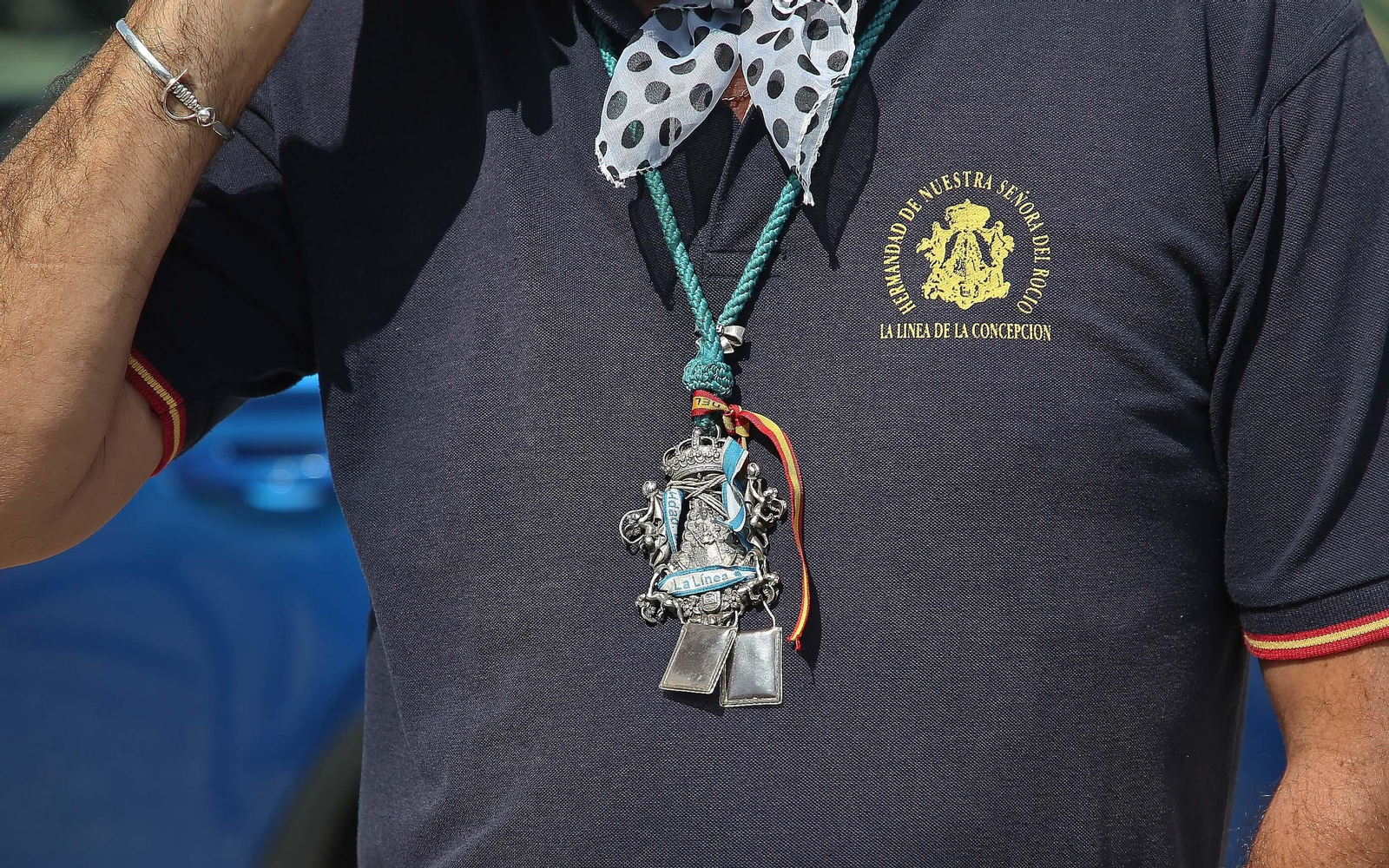 El inicio de la peregrinación hacia Almonte de la Hermandad del Rocío de La Línea en imágenes