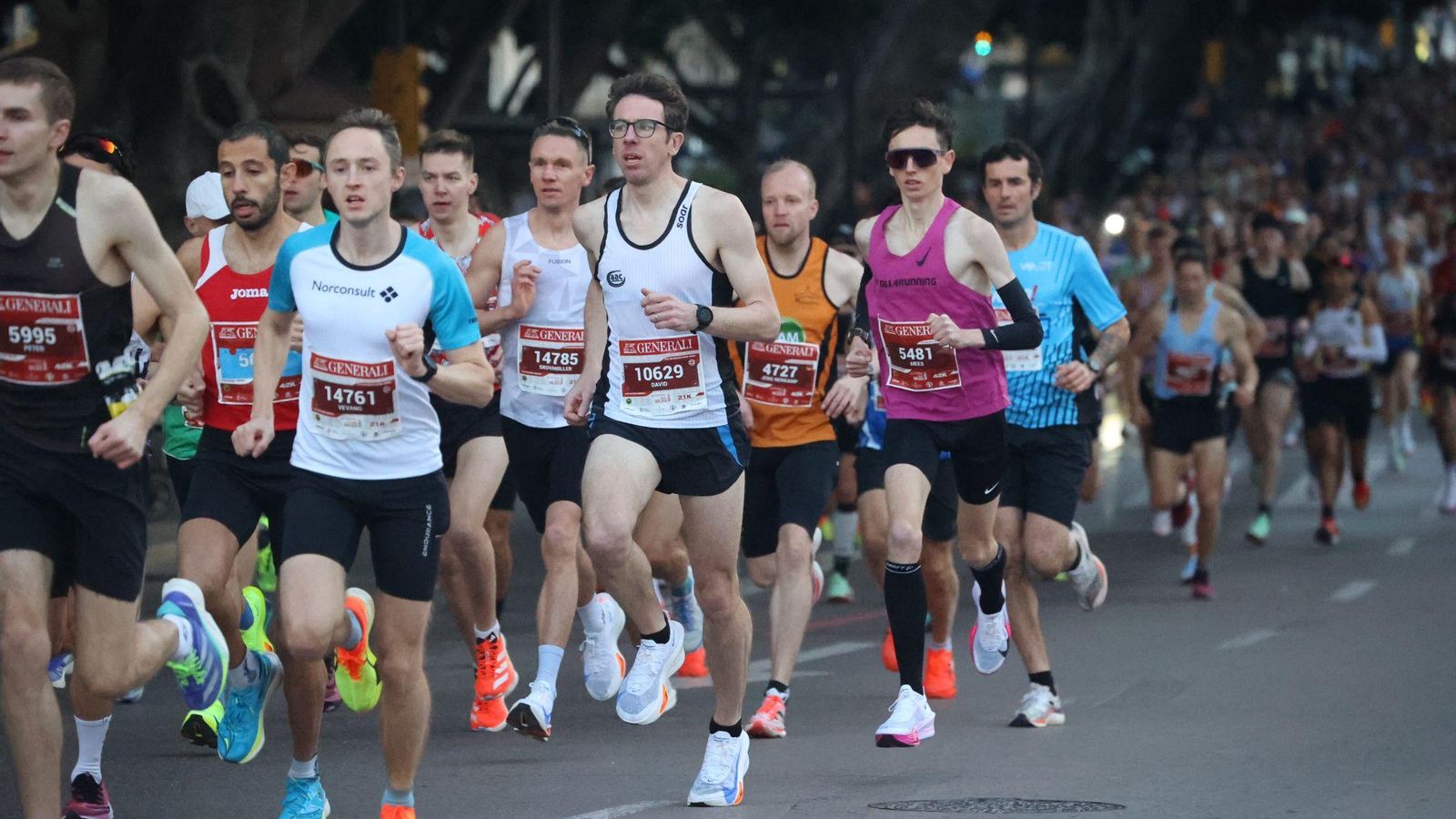 Las mejores fotos de la Maratón de Málaga 2024