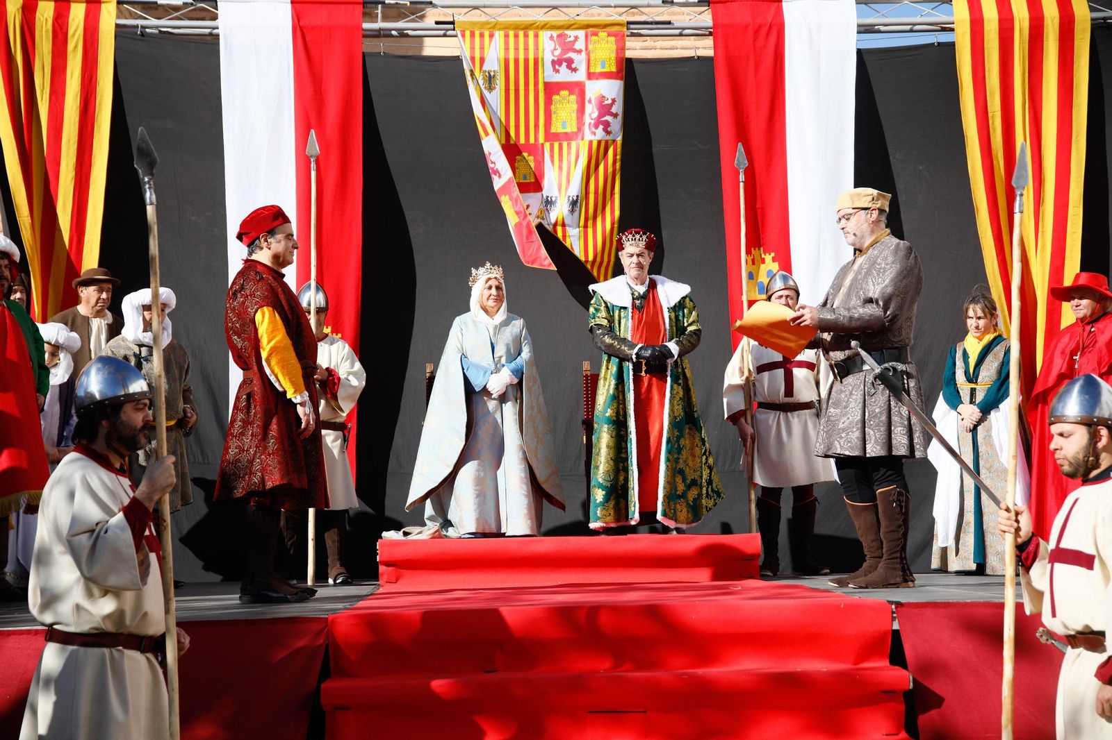 La Recreación de la Pernoctación de los Reyes Católicos en Fiñana, en imágenes