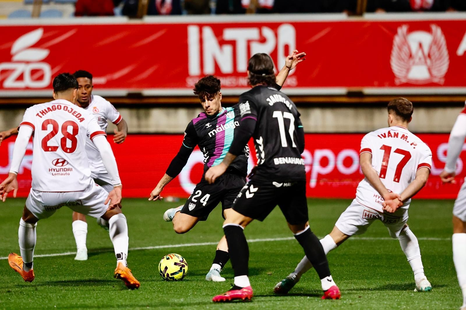 Cultural Leonesa-Málaga CF: Las fotos del partido