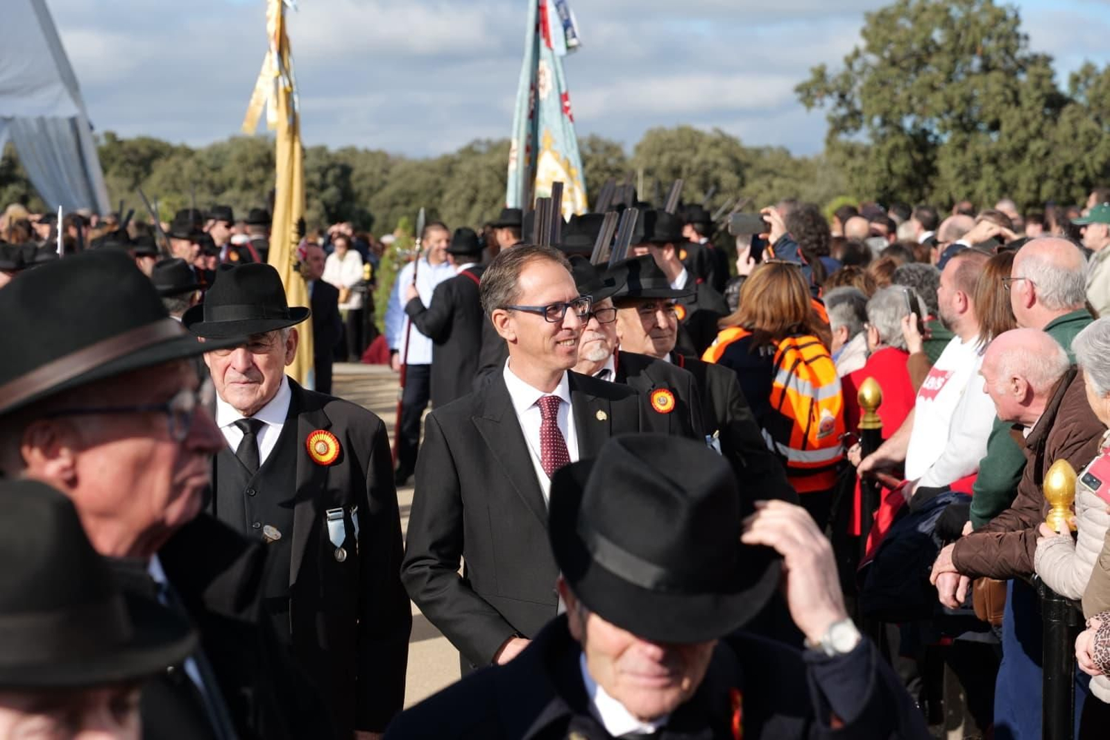 Procesión de la Virgen de Luna tras su coronación canónica