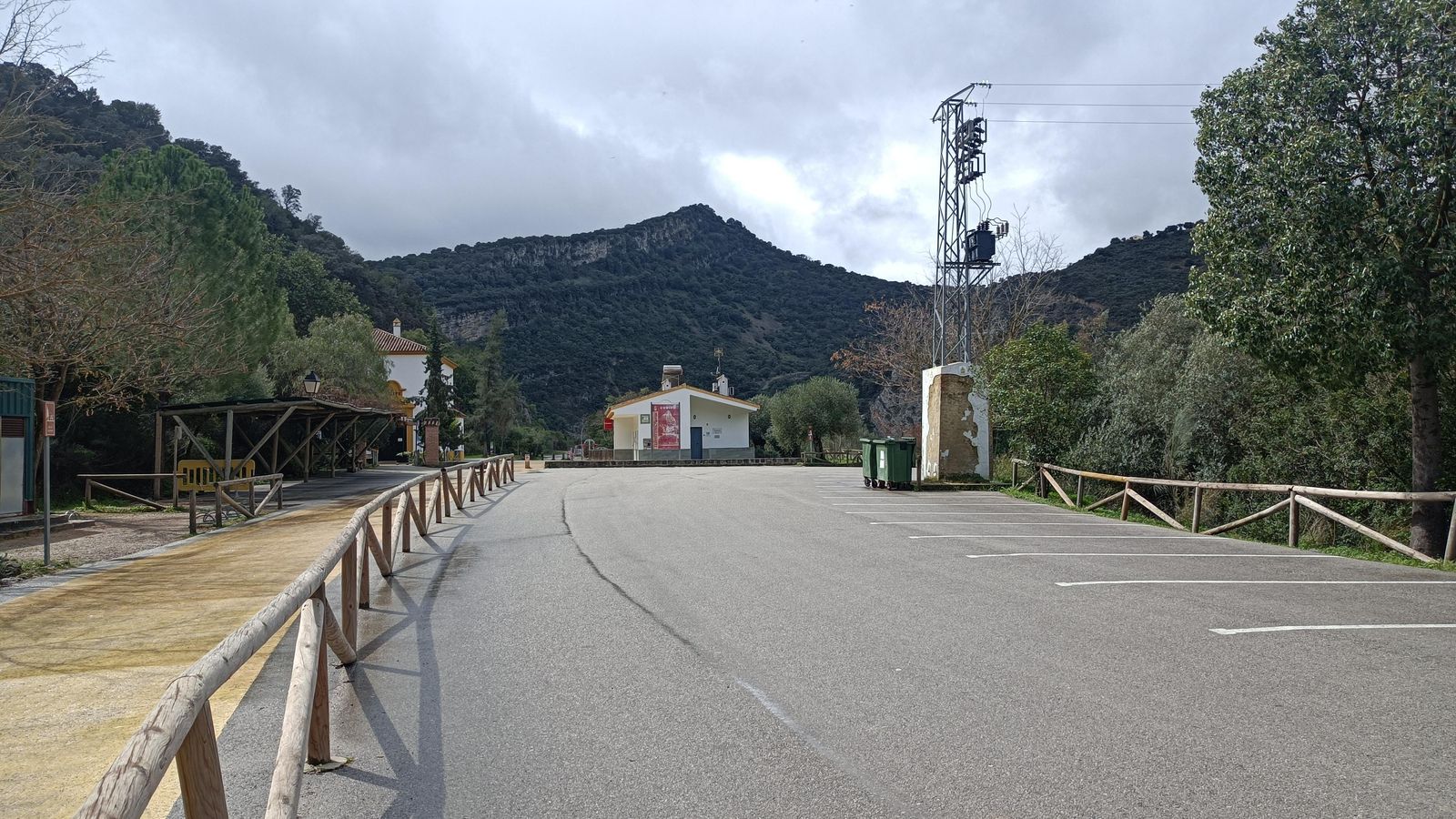 La Estación de Coripe. Dejamos al fin la Vía Verde.