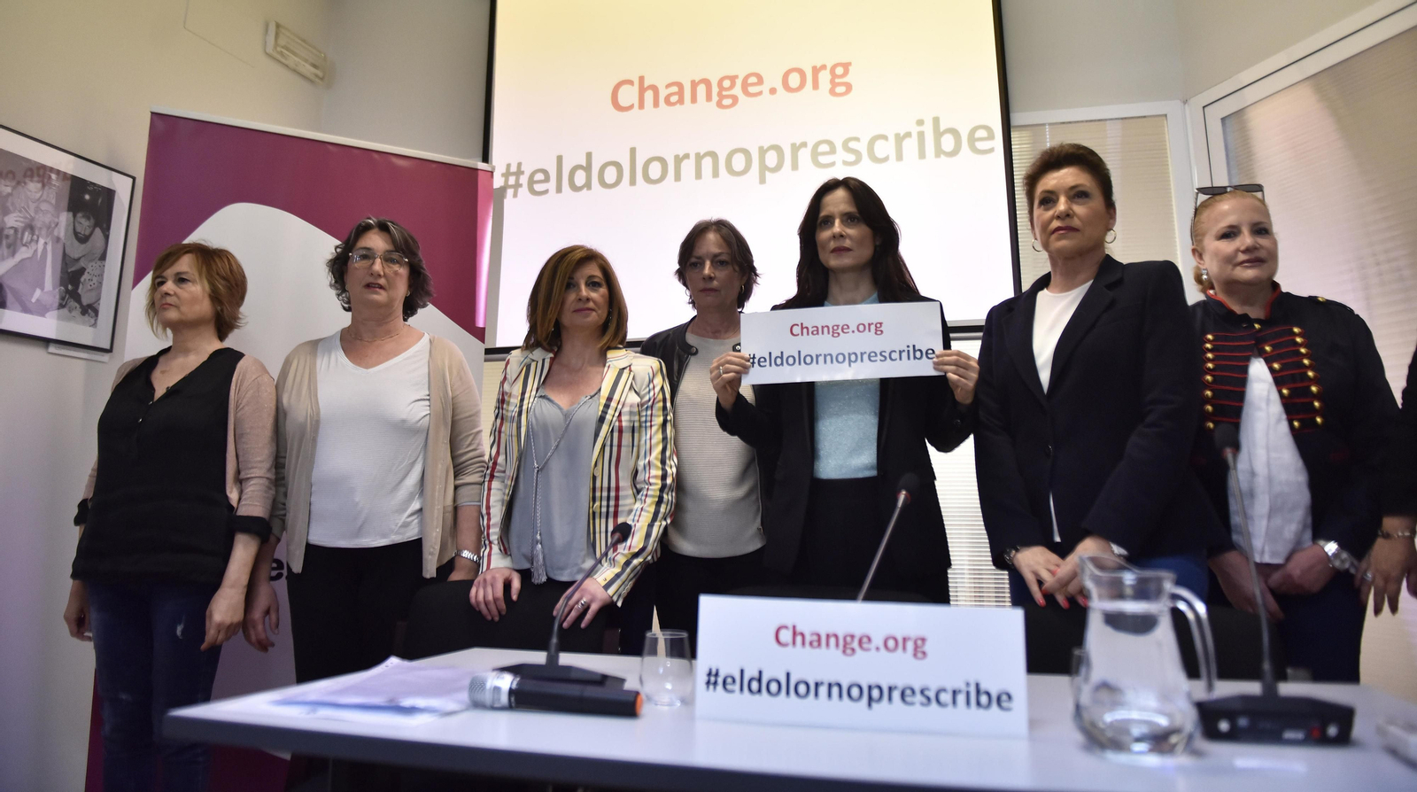 Aitana Sánchez Gijón, en la comparecencia de la asociación Veritas.