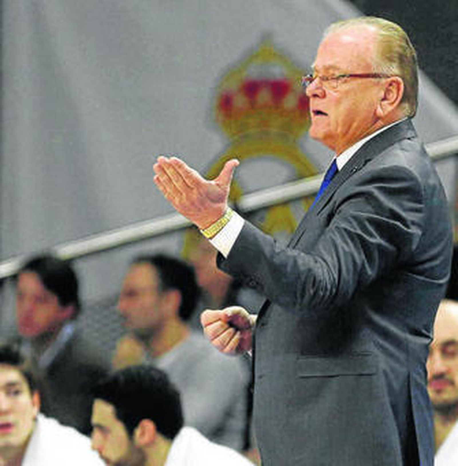 Dusan Ivkovic, en un partido de esta temporada ante el Real Madrid.