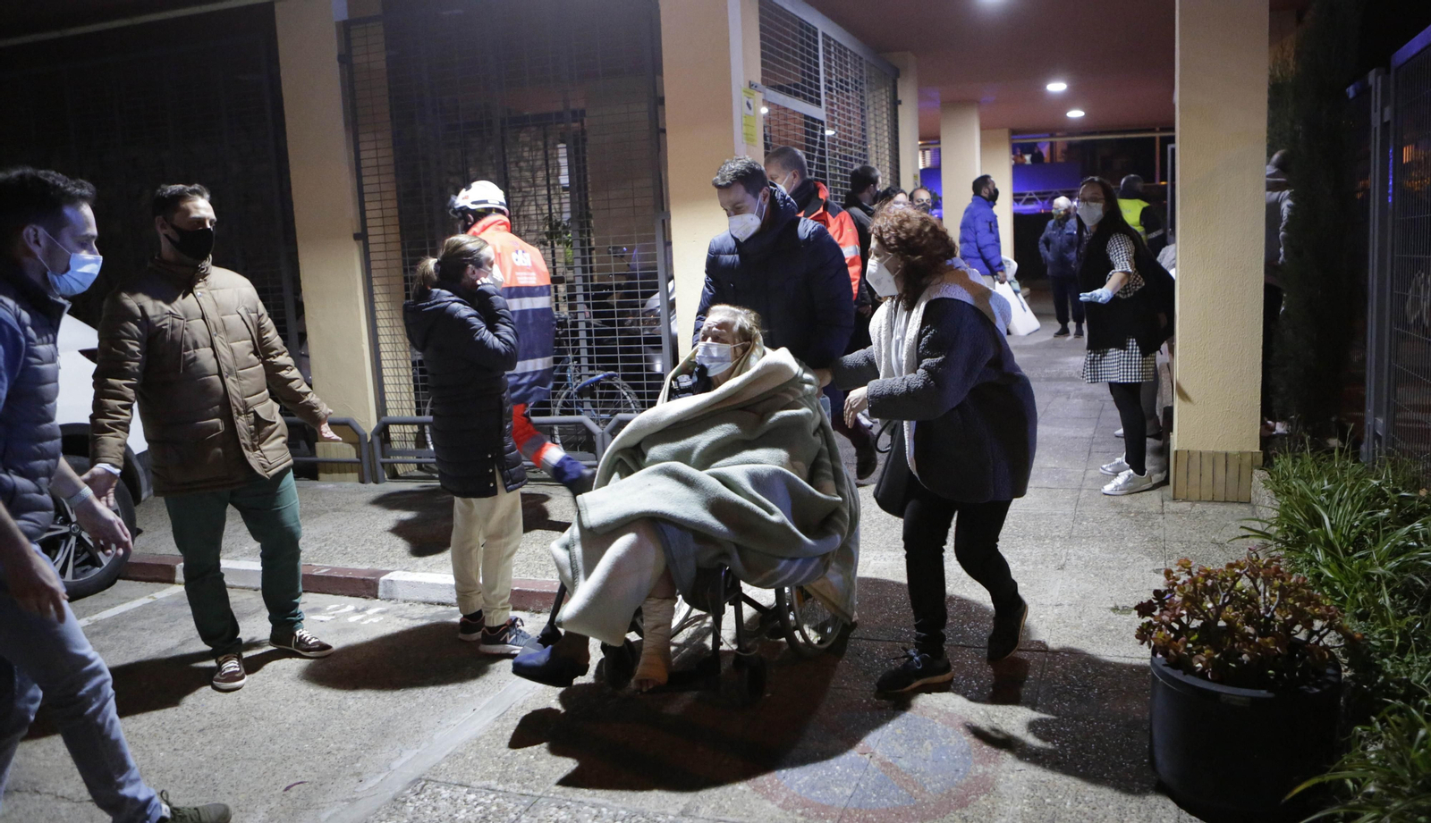 Incendio en residencia de ancianos