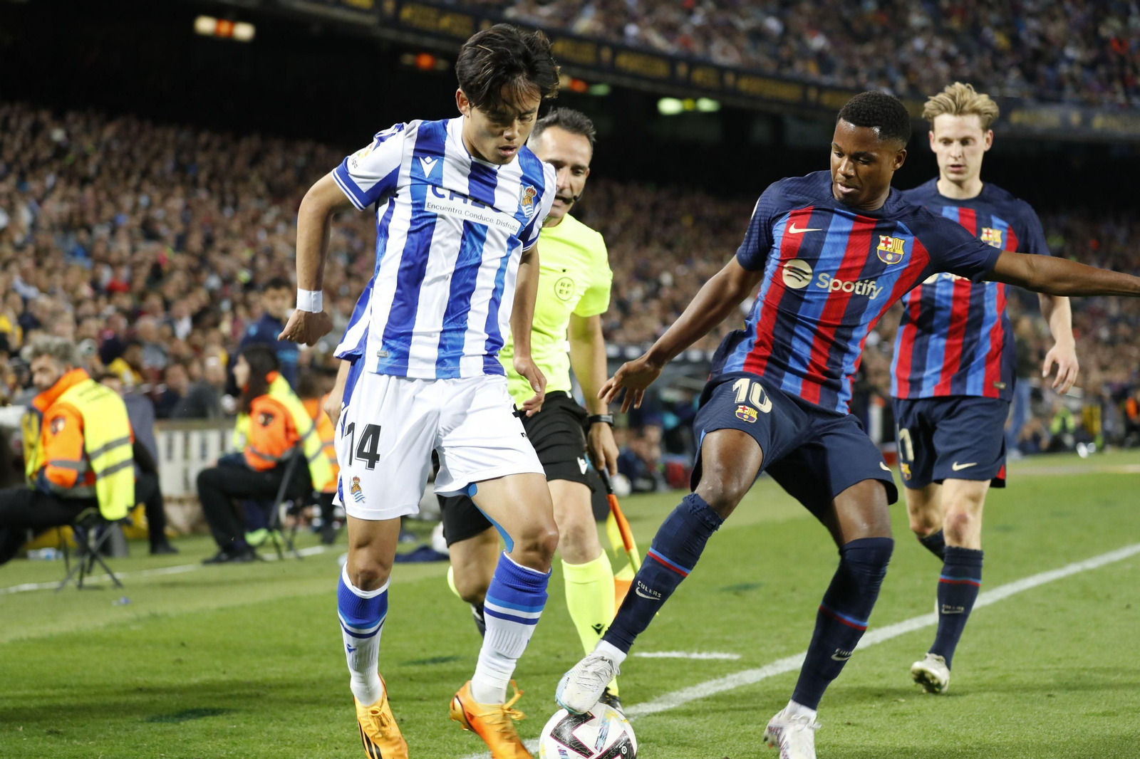 Las fotos de la fiesta del campeón Barcelona con derrota ante la Real