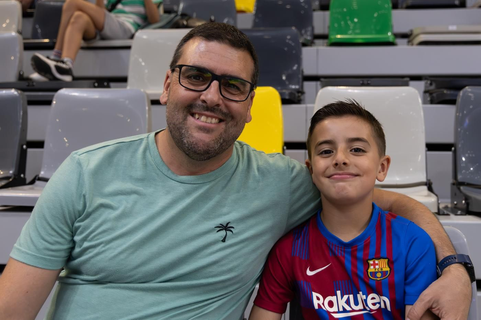 Las gradas del Olivo Arena en las semis de la Copa del Rey de balonmano, en imágenes