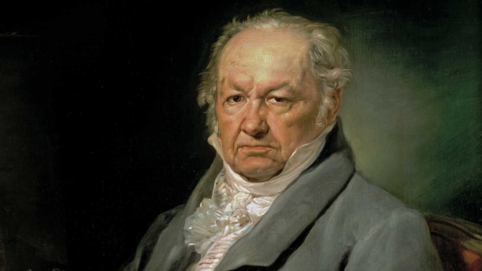 Retrato de Francisco de Goya.