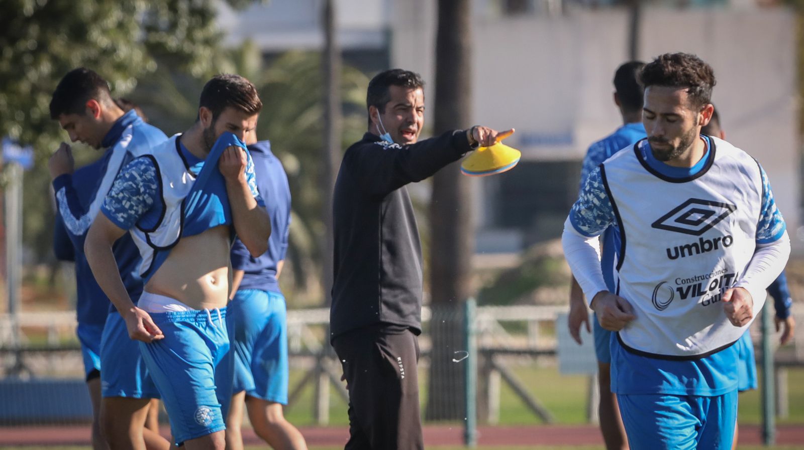 Entrenamiento del Xerez DFC en el Pepe Ravelo
