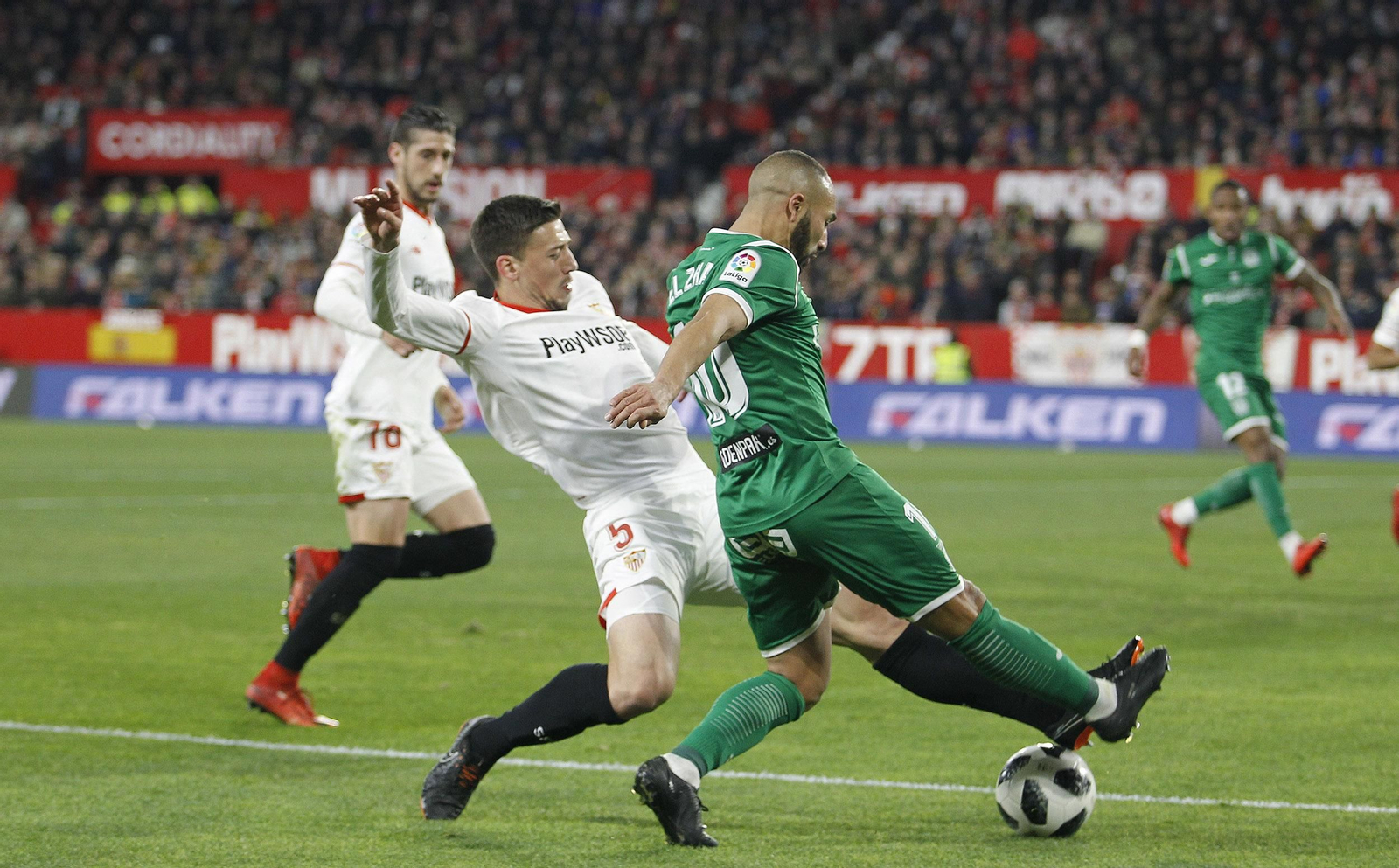 La semifinal de Copa entre Sevilla FC y CD Leganés, en imágenes