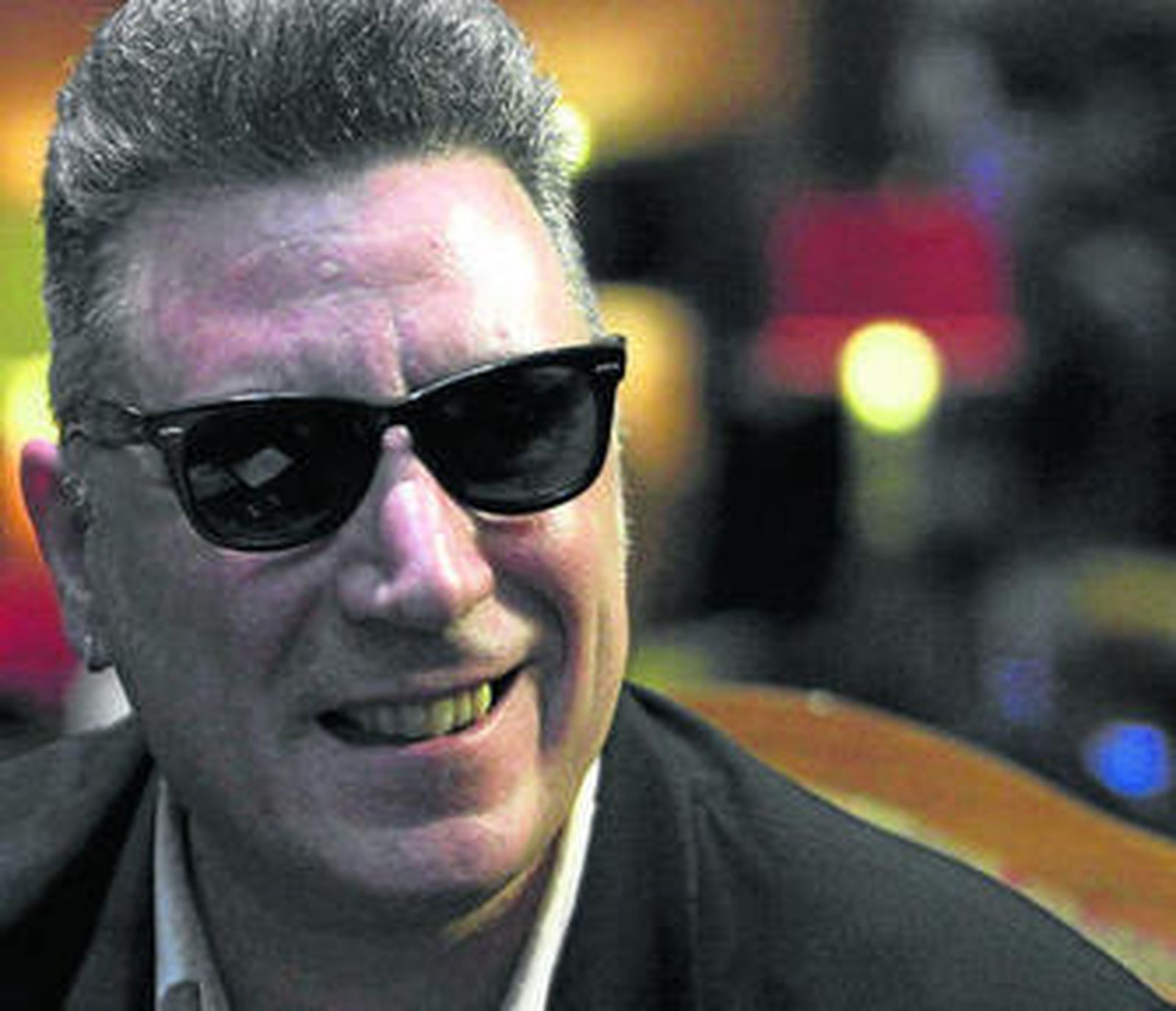 Loquillo, durante la entrevista.