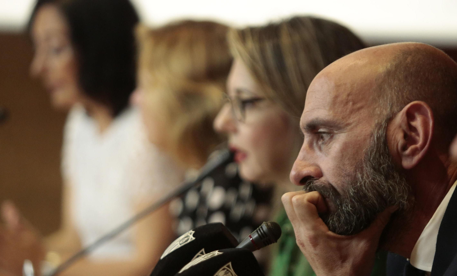 Monchi, en un acto reciente, está muy ilusionado en la llegada de Lopetegui.