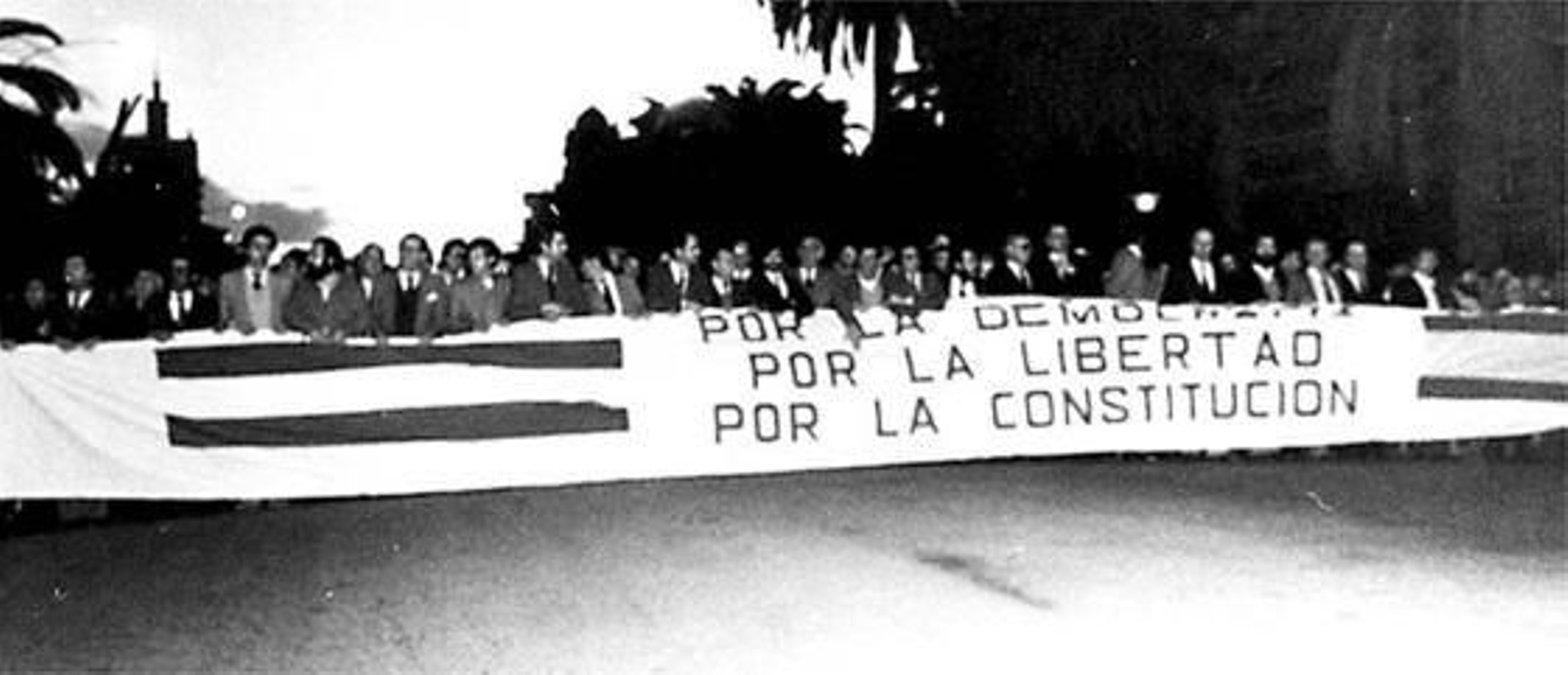 Manifestación en la ciudad de Málaga.
