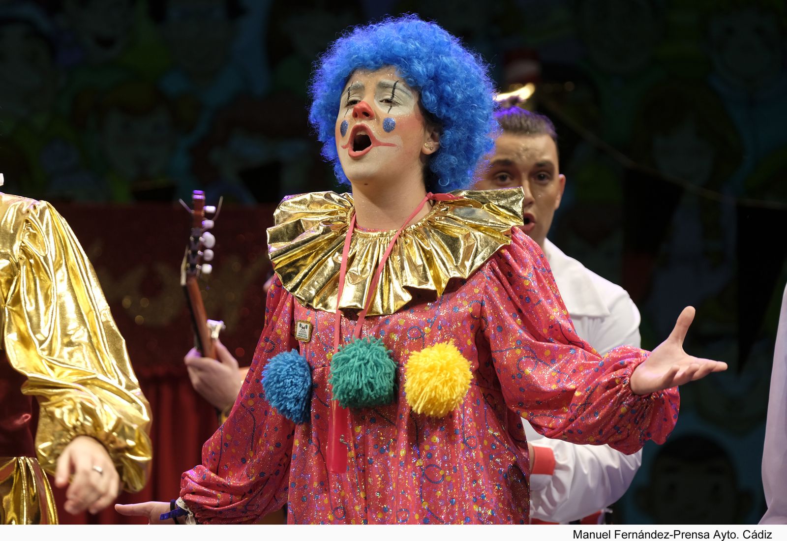 La comparsa 'El gran show'.