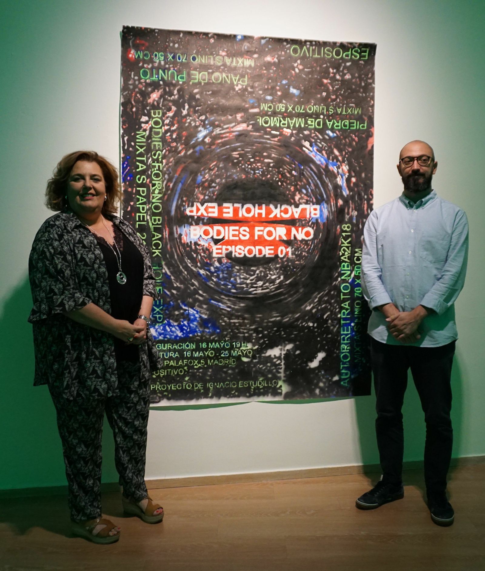 Estudillo exhibe su 'viaje coreográfico' en Condes de Gabia